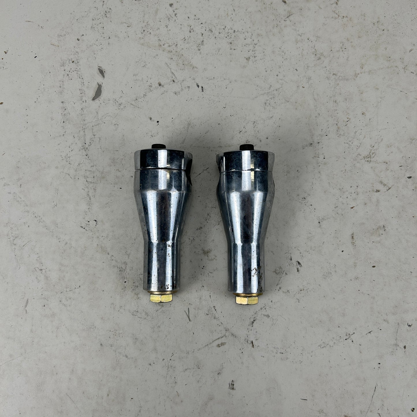 4" Chrome Chopper Risers