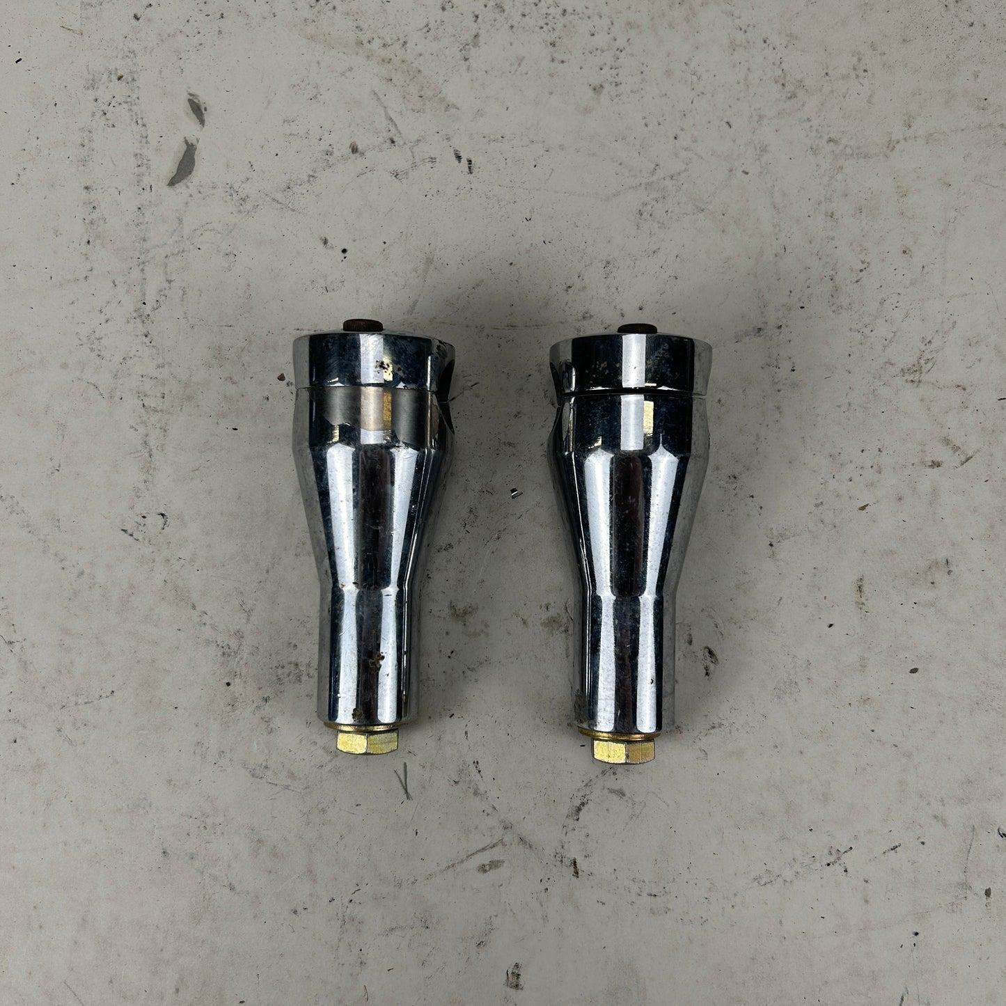 4" Chrome Chopper Risers