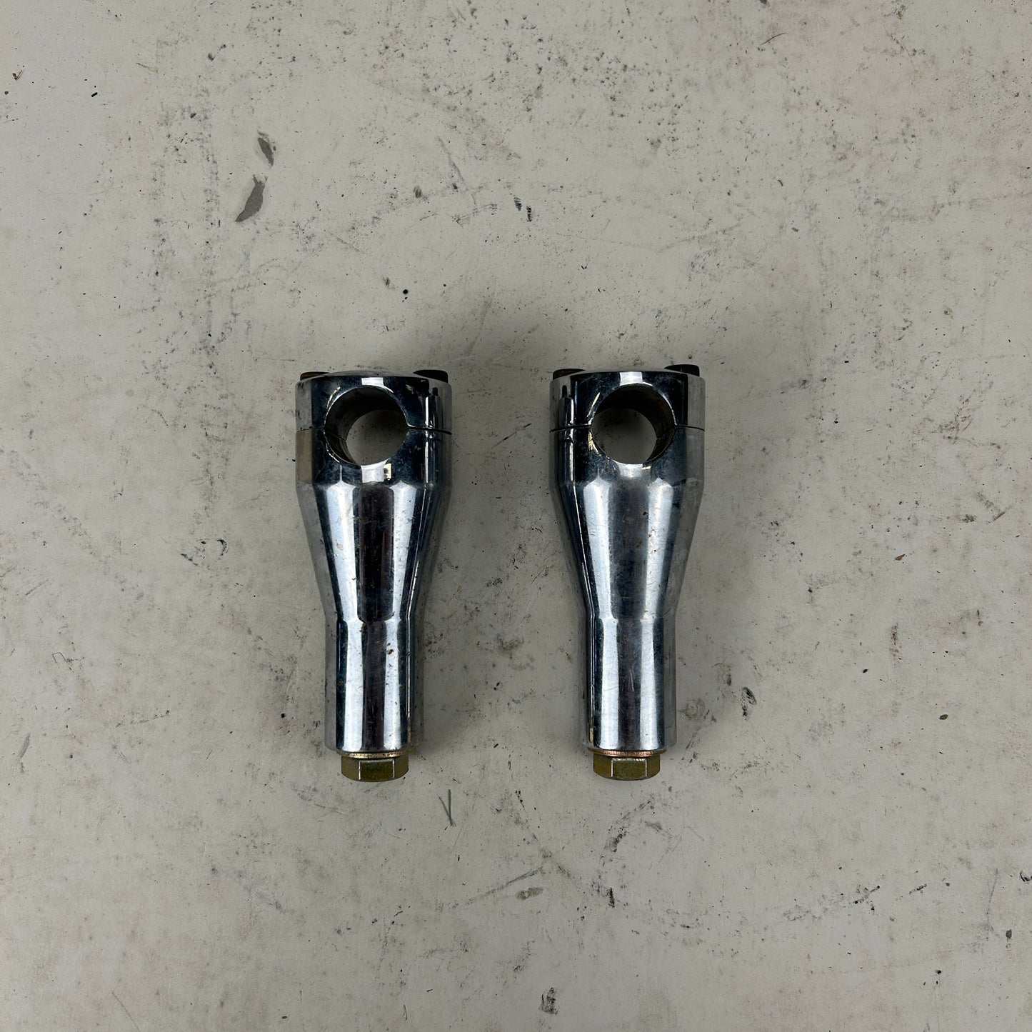4" Chrome Chopper Risers