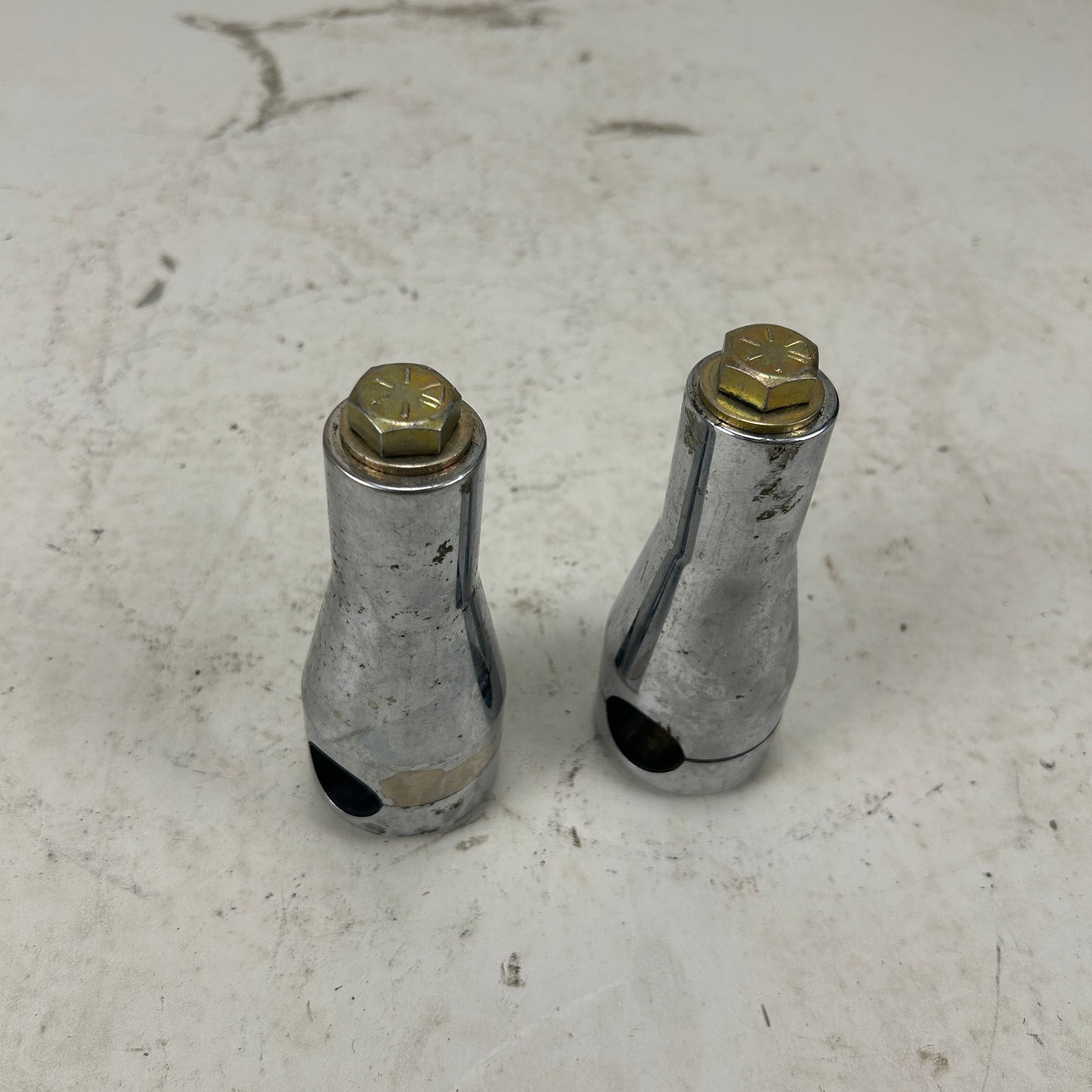 4" Chrome Chopper Risers