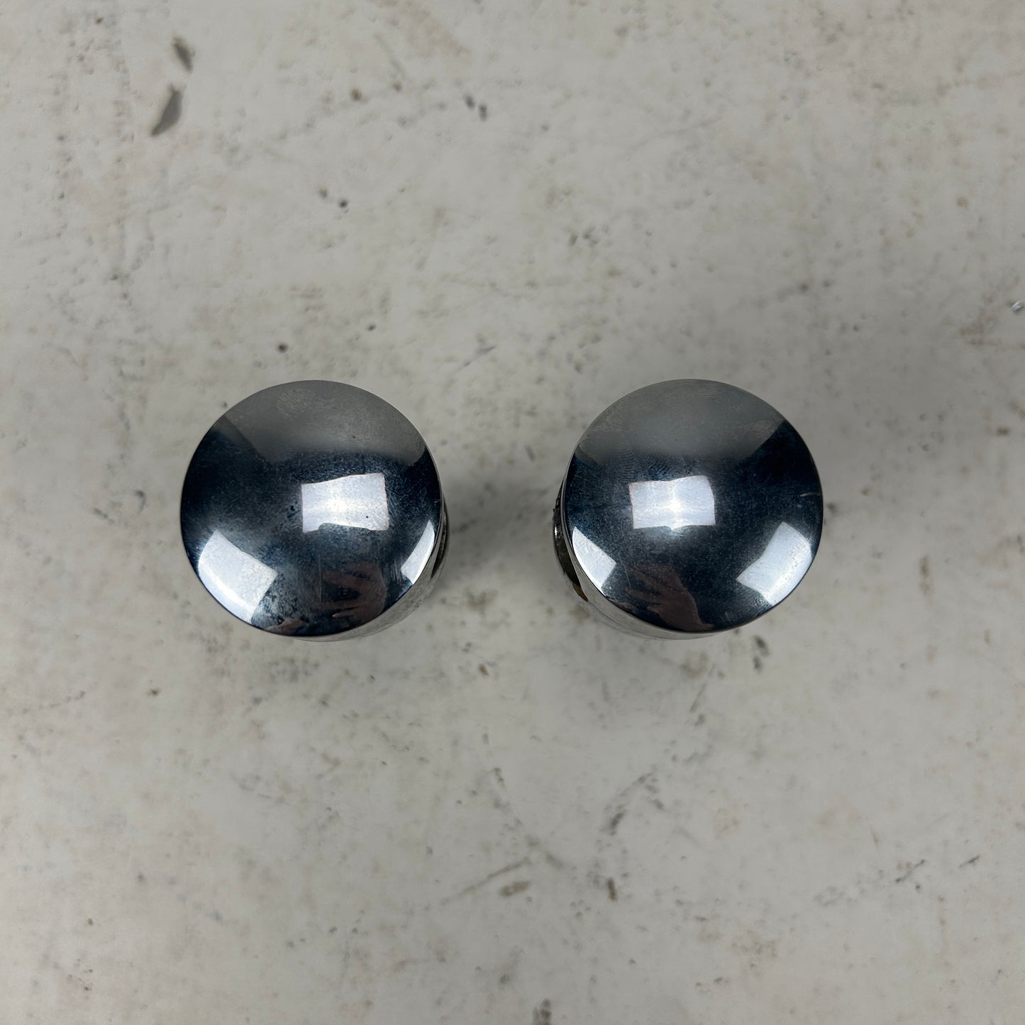 4" Smooth Top Chrome Risers