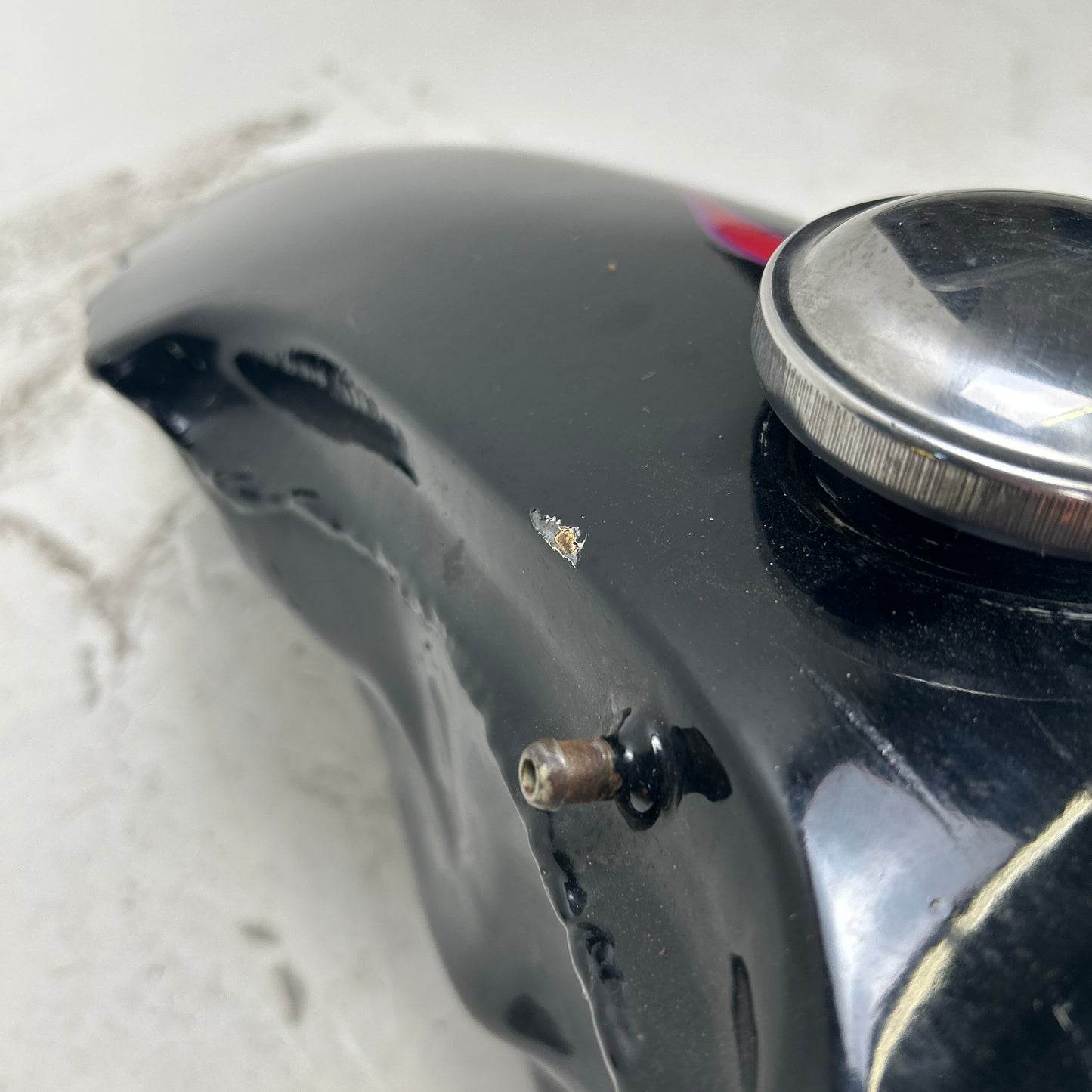 3.5 Gallon Shovelhead Split Tanks w/ Flames