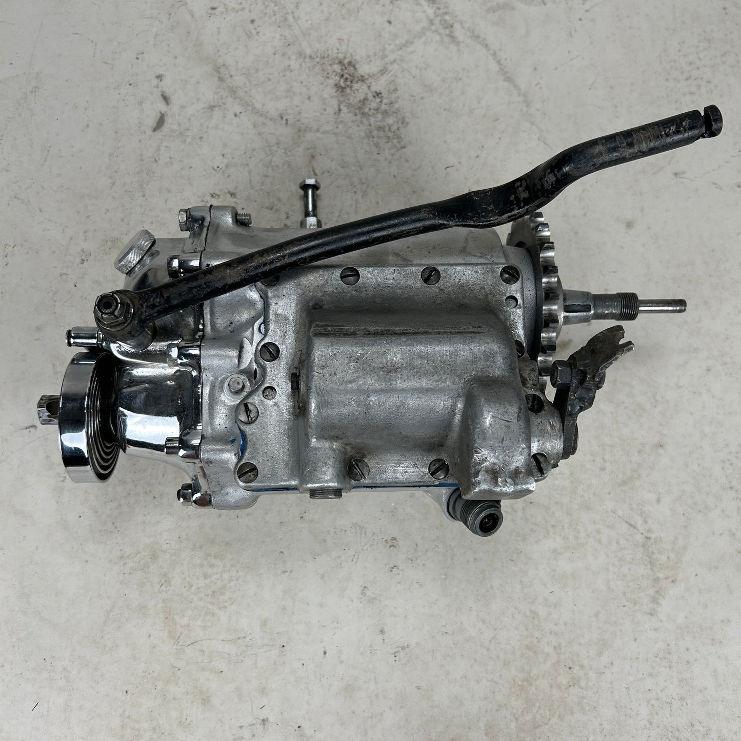 1940 4 Speed Ratchet-top Knucklehead Transmission