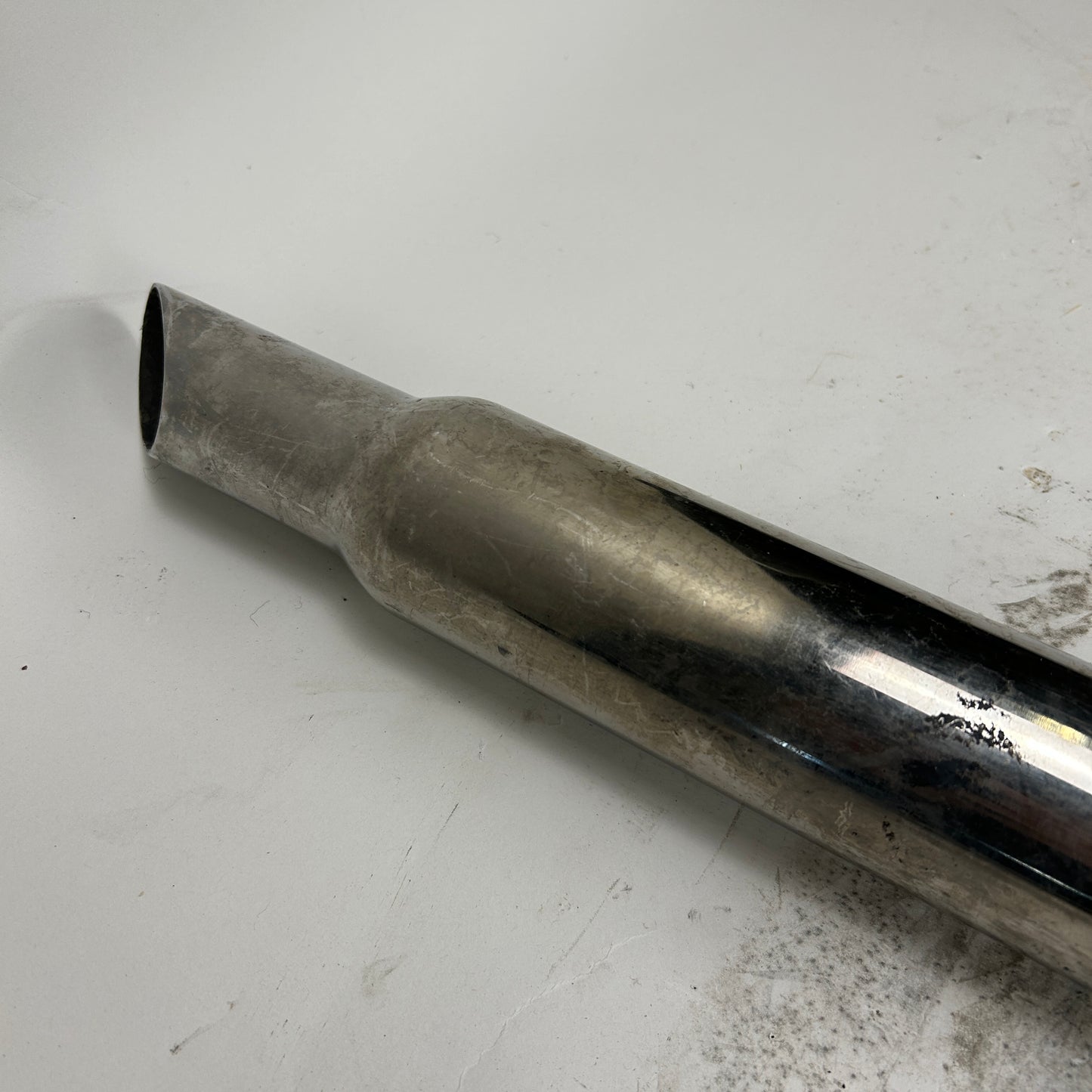 Chrome Paughco Panhead Shotgun Pipes