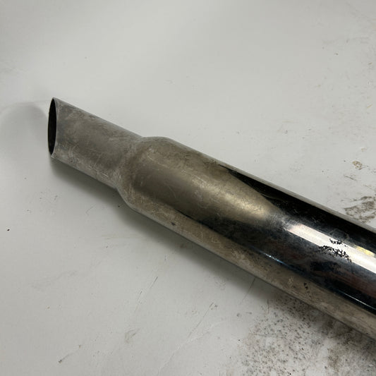 Chrome Paughco Panhead Shotgun Pipes