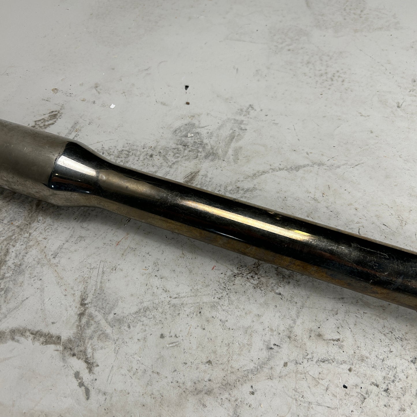 Chrome Paughco Panhead Shotgun Pipes