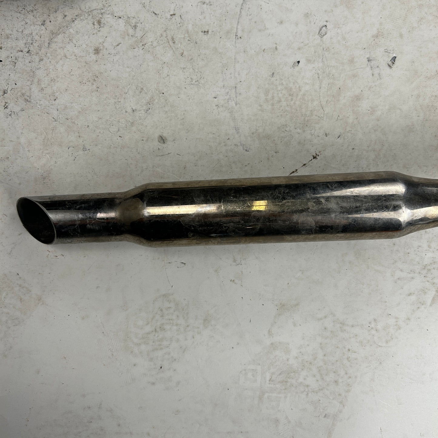 Chrome Paughco Panhead Shotgun Pipes