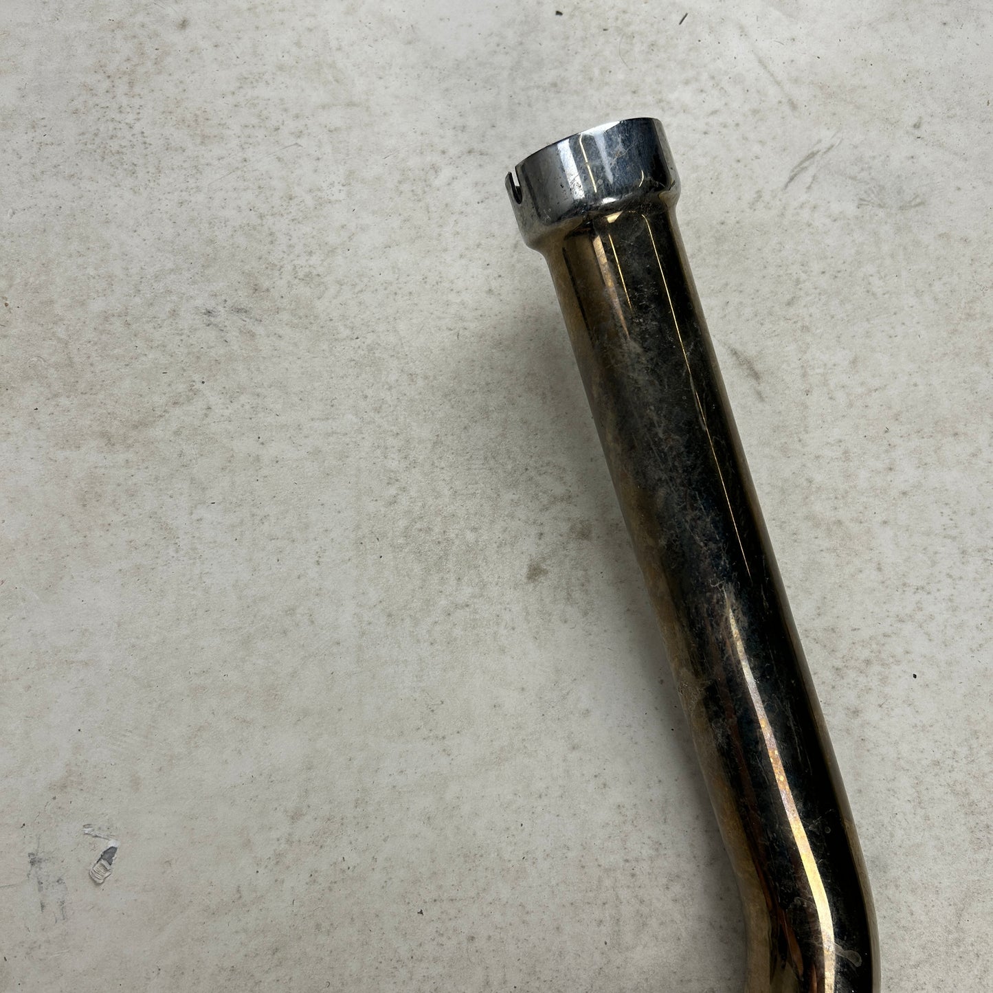 Chrome Paughco Panhead Shotgun Pipes