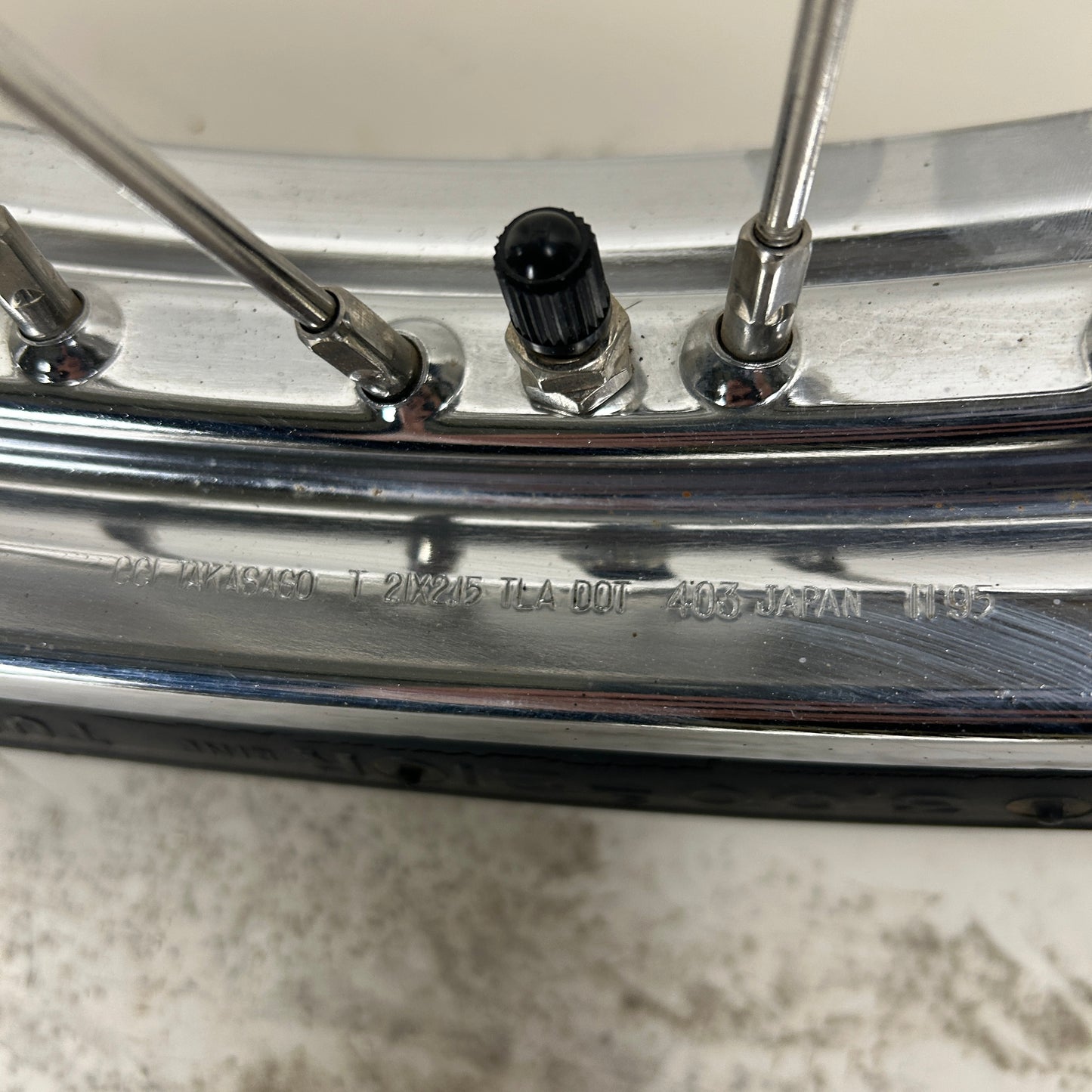 21" Wide Glide Wheel w/ Speedmaster Tire