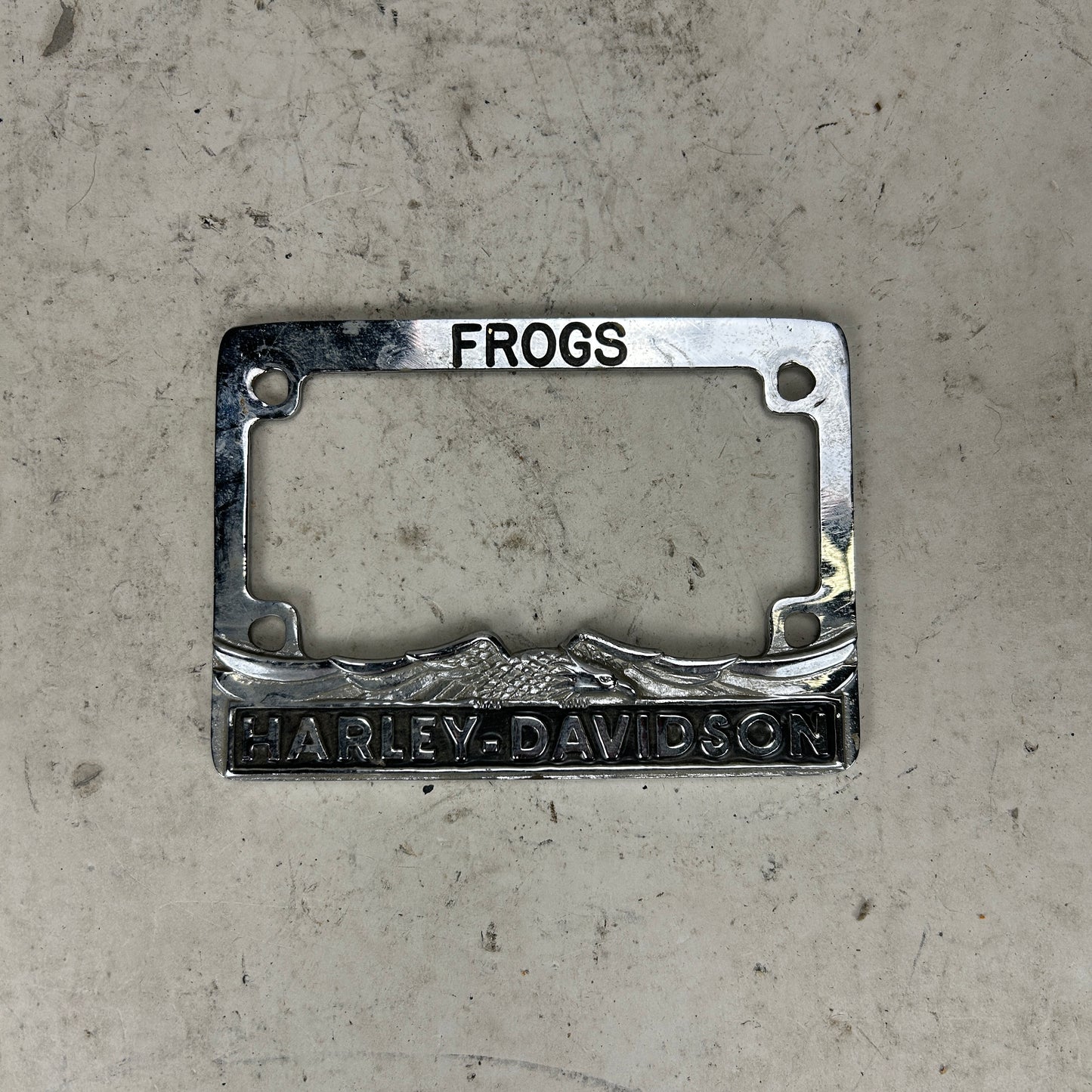 Harley Davidson OEM Eagle Lisence Plate Frame