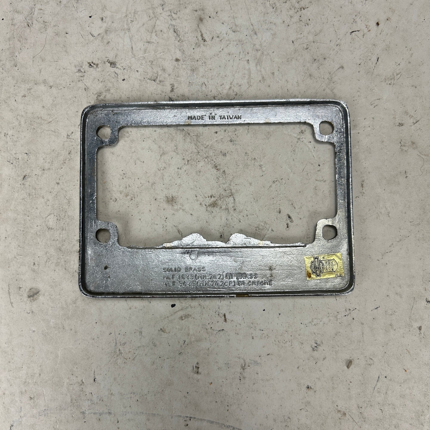 Harley Davidson OEM Eagle Lisence Plate Frame