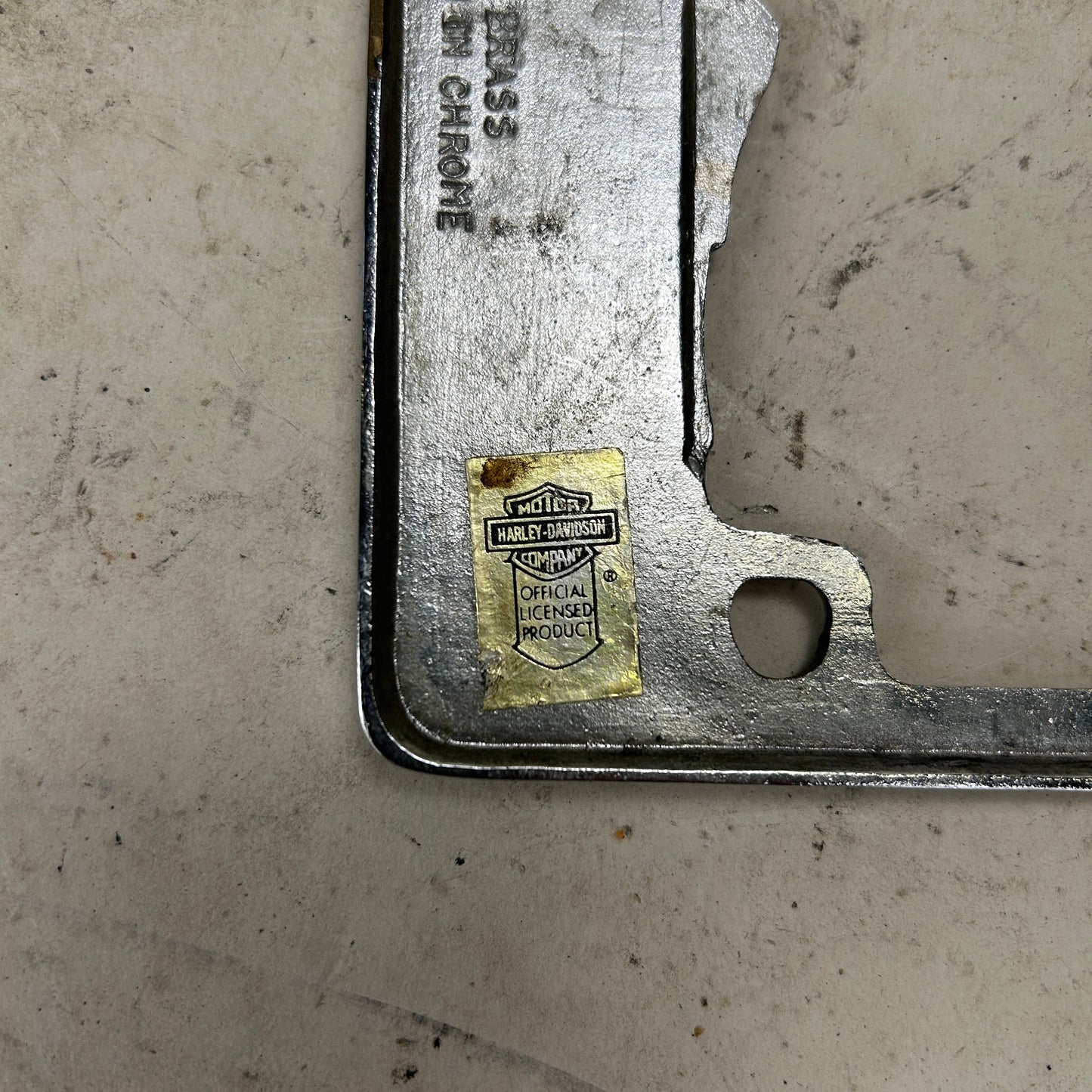 Harley Davidson OEM Eagle Lisence Plate Frame