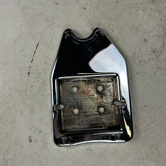 Chrome Horseshoe Battery Tray