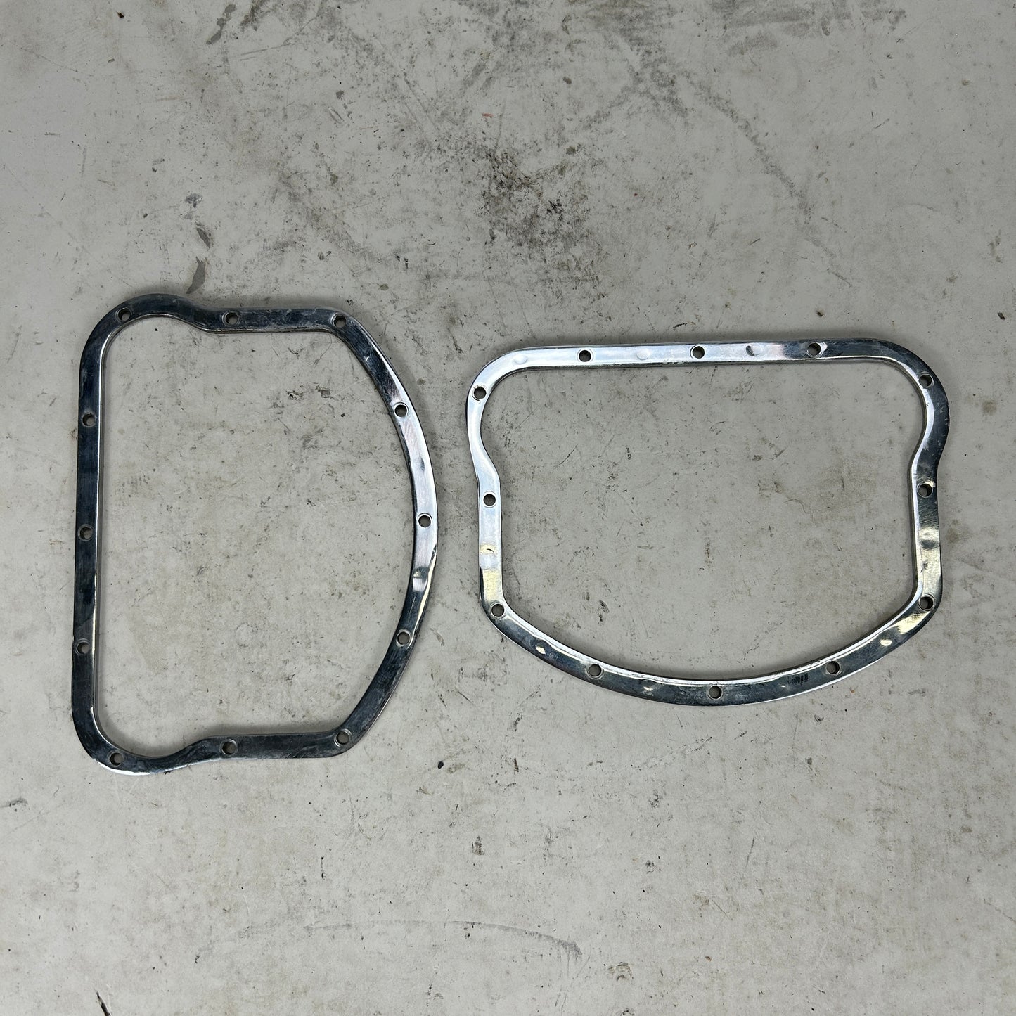 Panhead Dual-Ply D Rings - Chrome