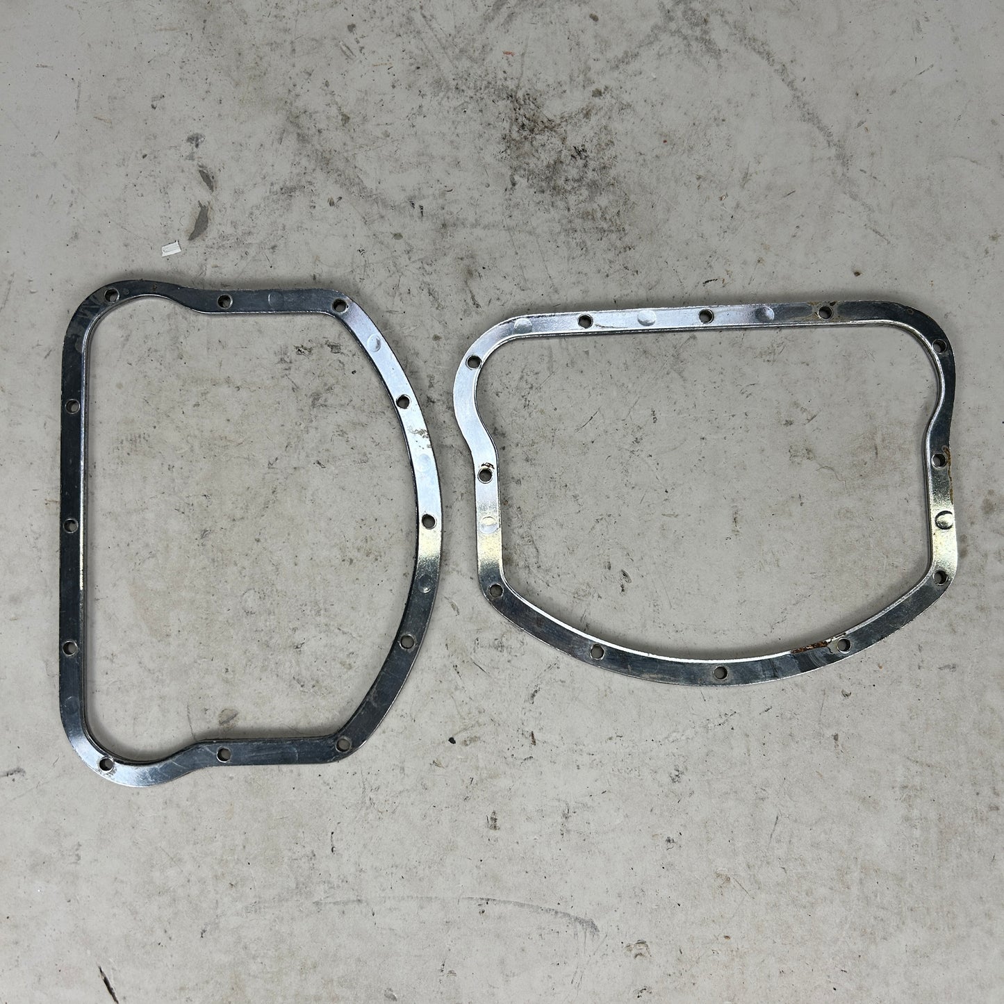 Panhead Dual-Ply D Rings - Chrome
