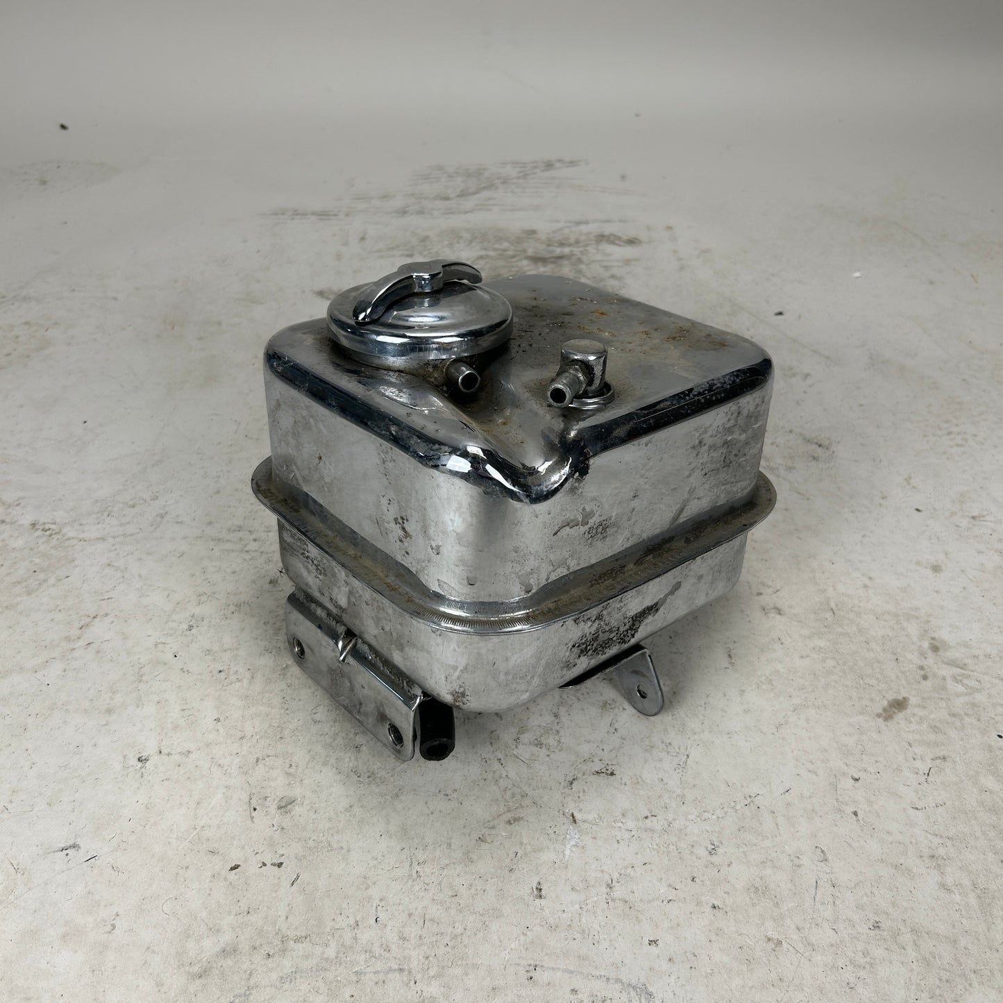 Chrome OEM Shovelhead Oil Tank