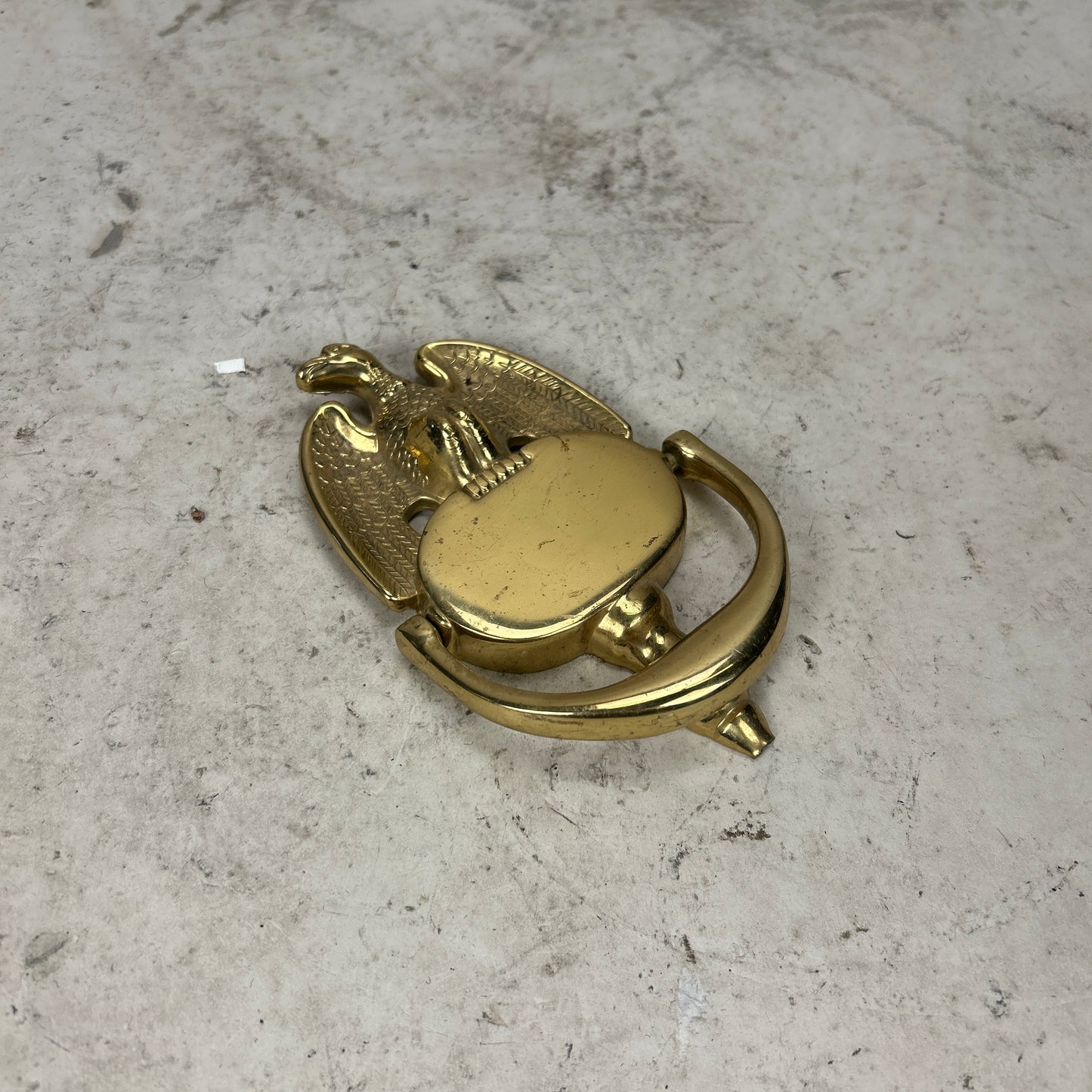 Vintage Brass Eagle Door Knocker