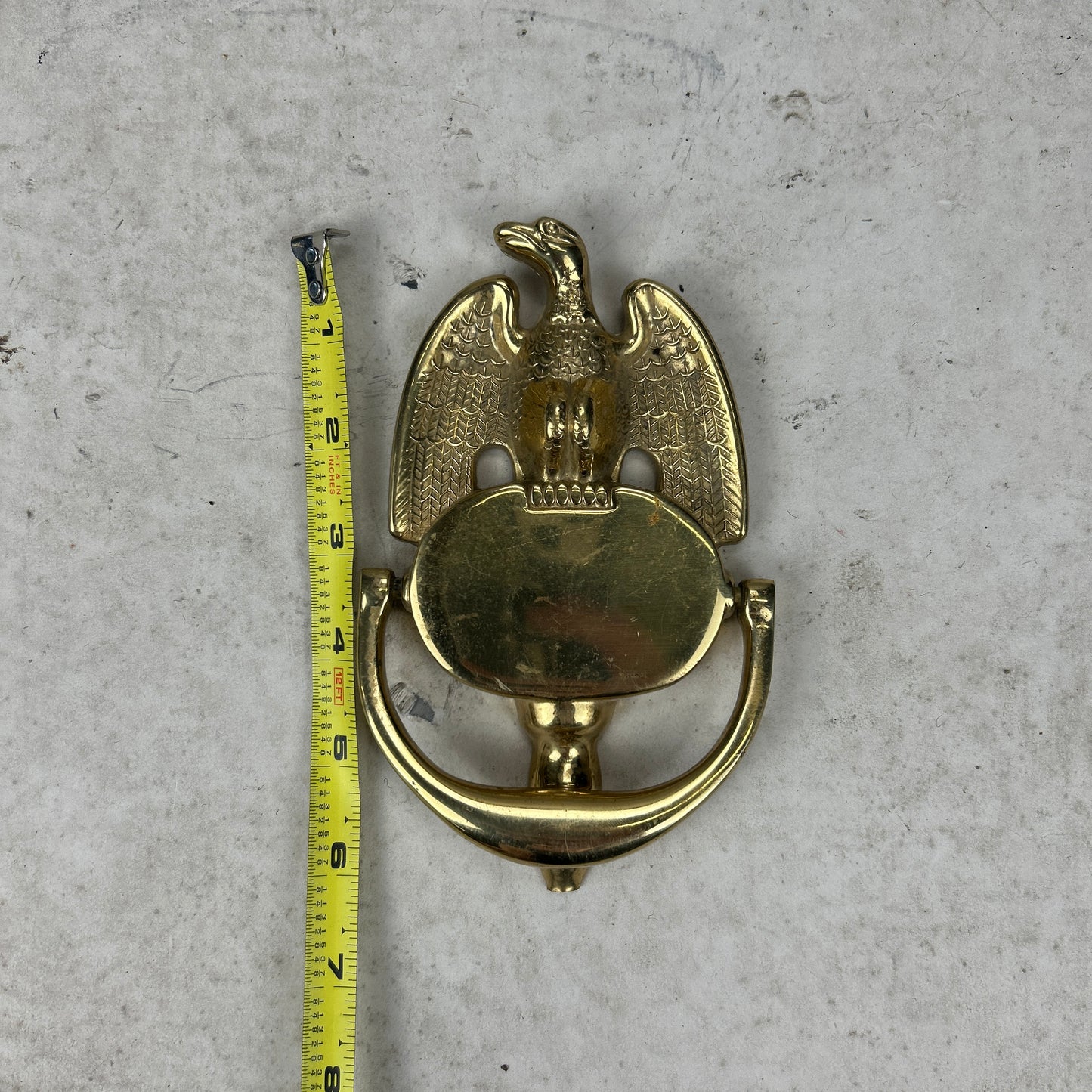 Vintage Brass Eagle Door Knocker