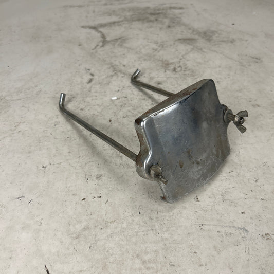 Chrome Battery Top Tray Cover w/ Hardware
