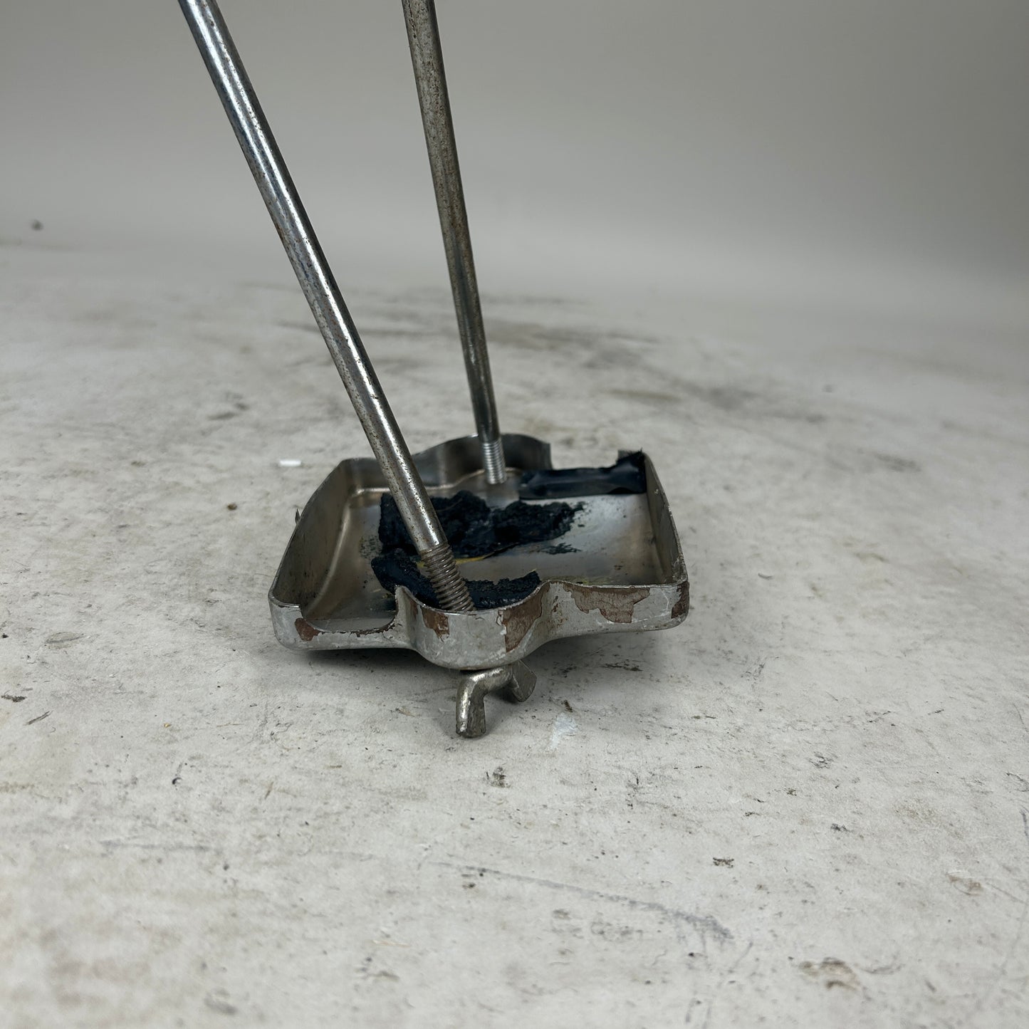 Chrome Battery Top Tray Cover w/ Hardware