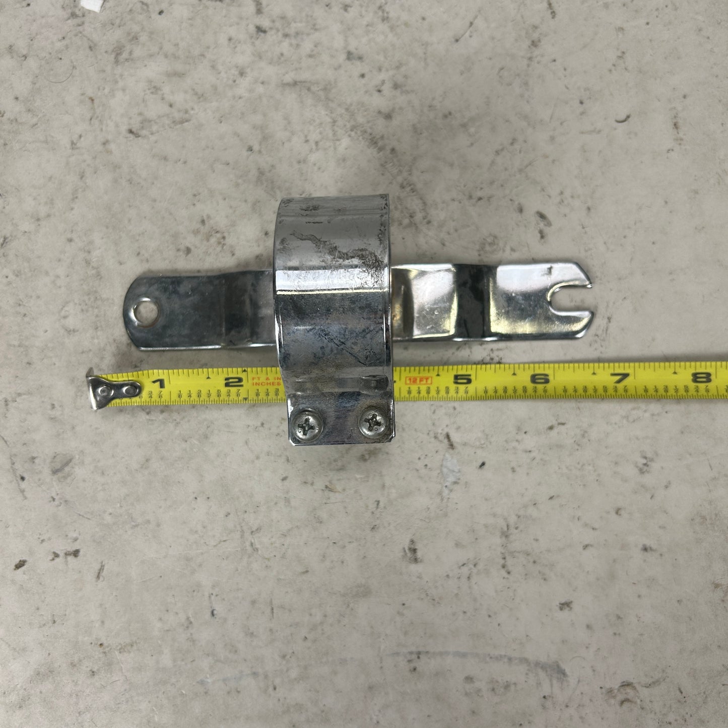 Chrome Round Coil Mount