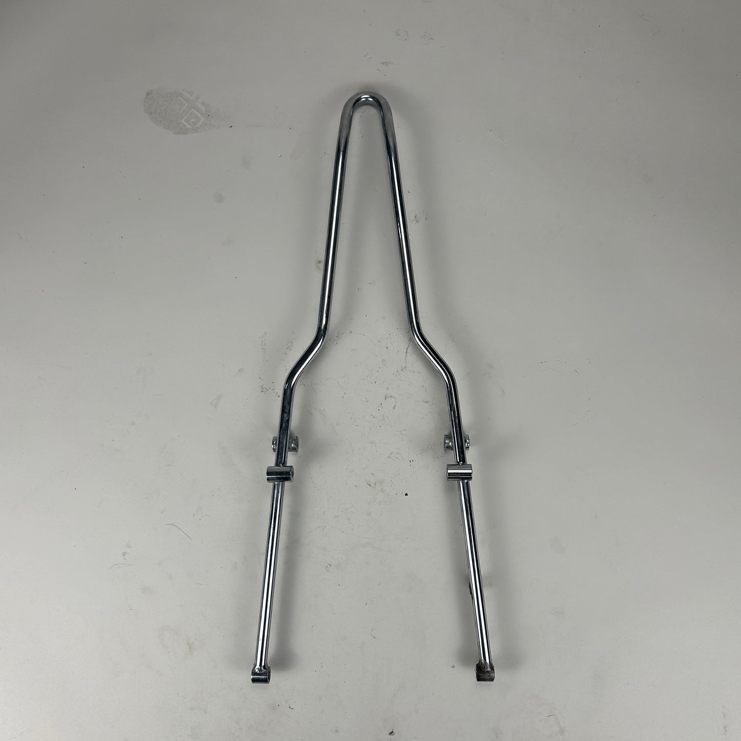 18" Chrome Top Bend Sissy Bar