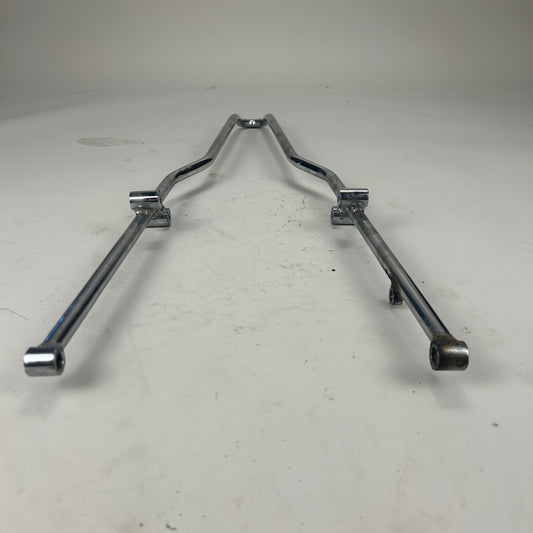 18" Chrome Top Bend Sissy Bar