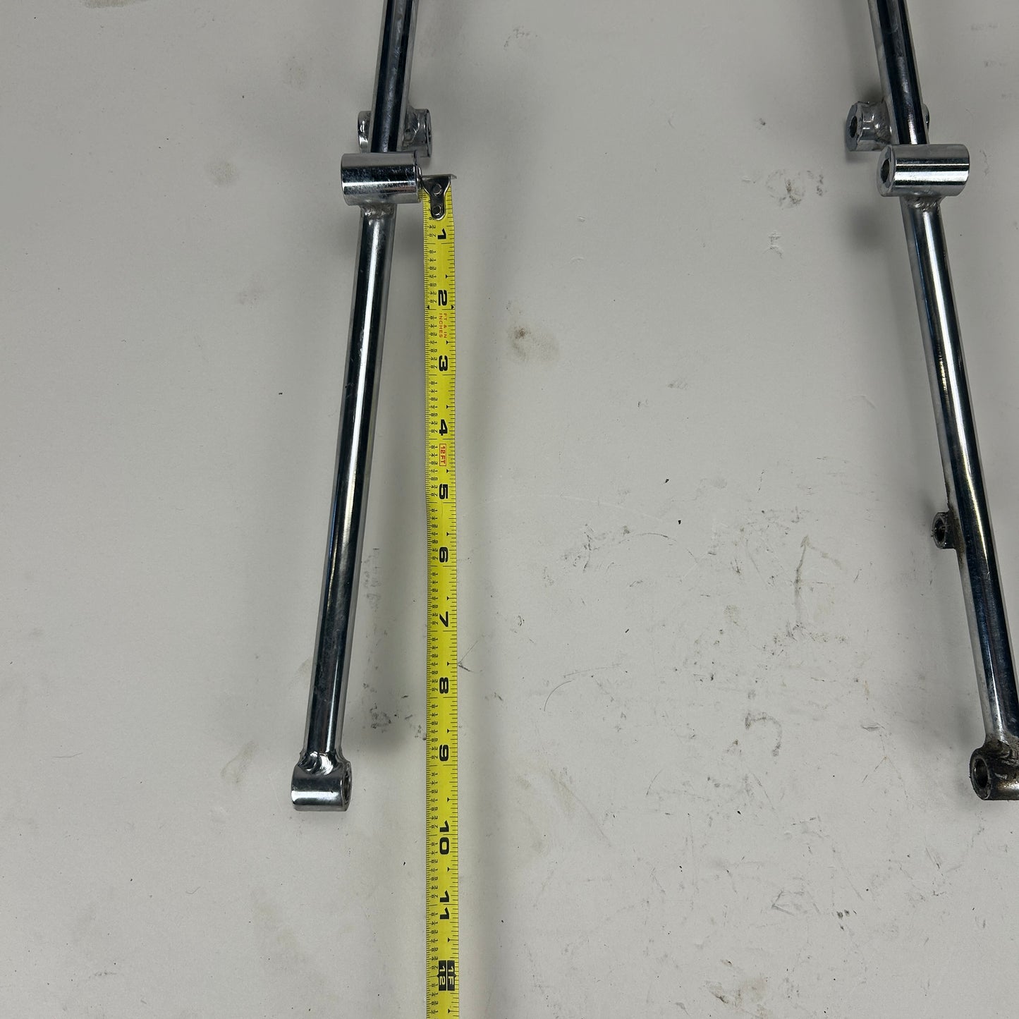 18" Chrome Top Bend Sissy Bar