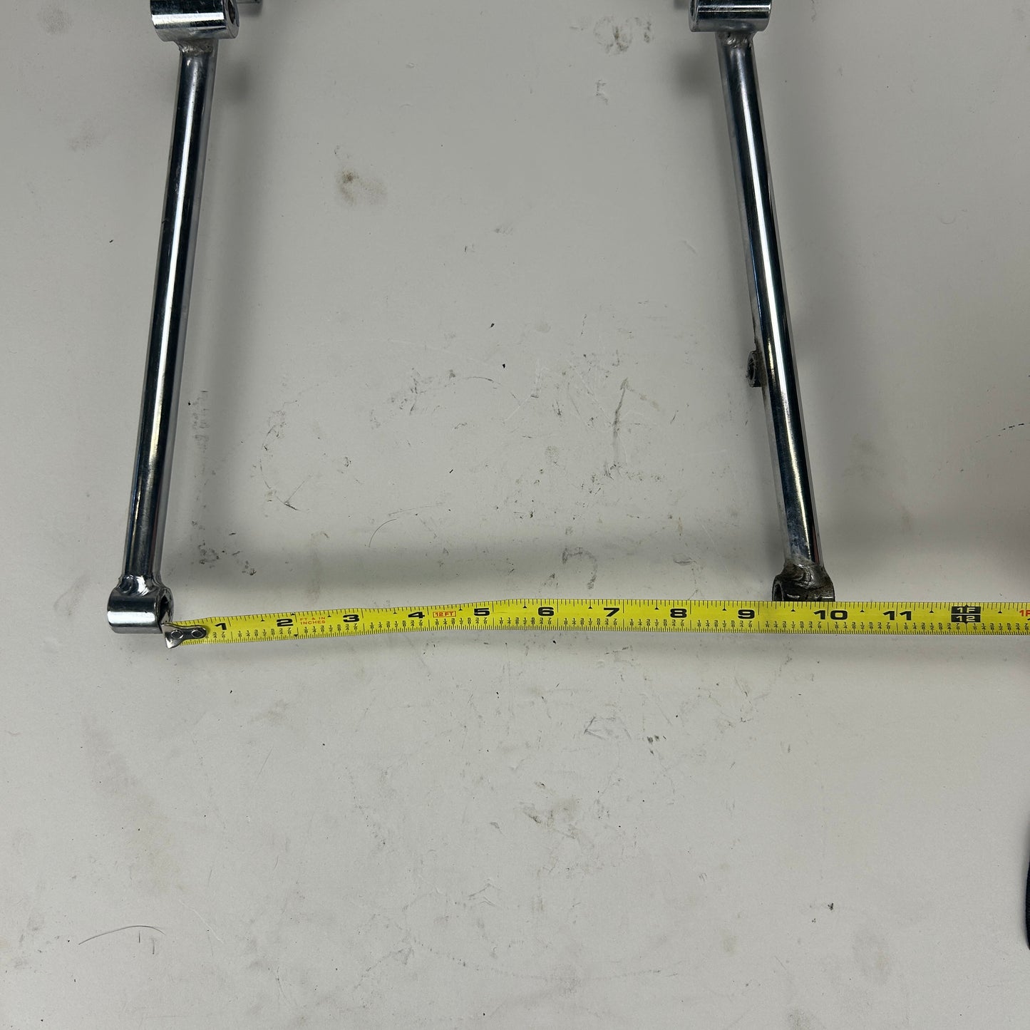 18" Chrome Top Bend Sissy Bar
