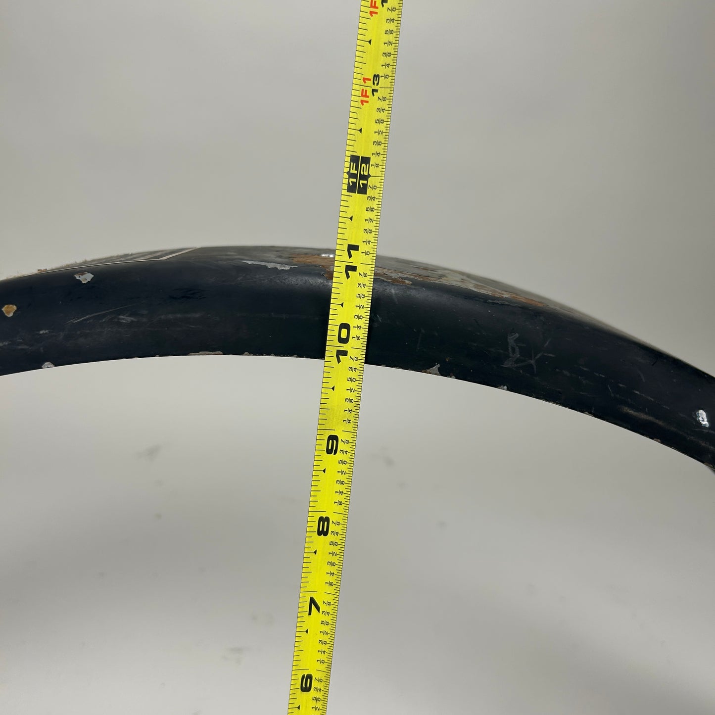 5" Black Chopper Trailer Rear Fender