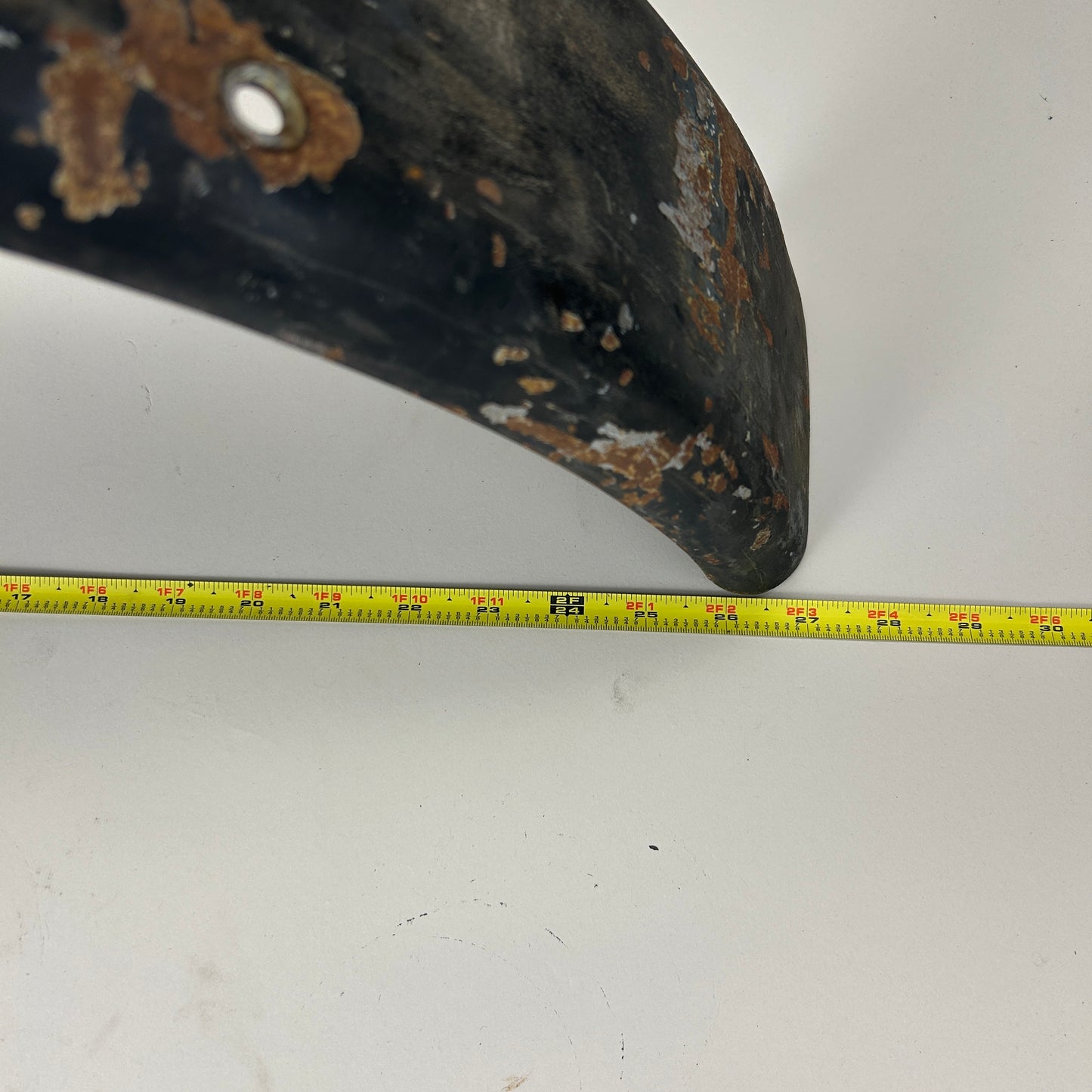 5" Black Chopper Trailer Rear Fender