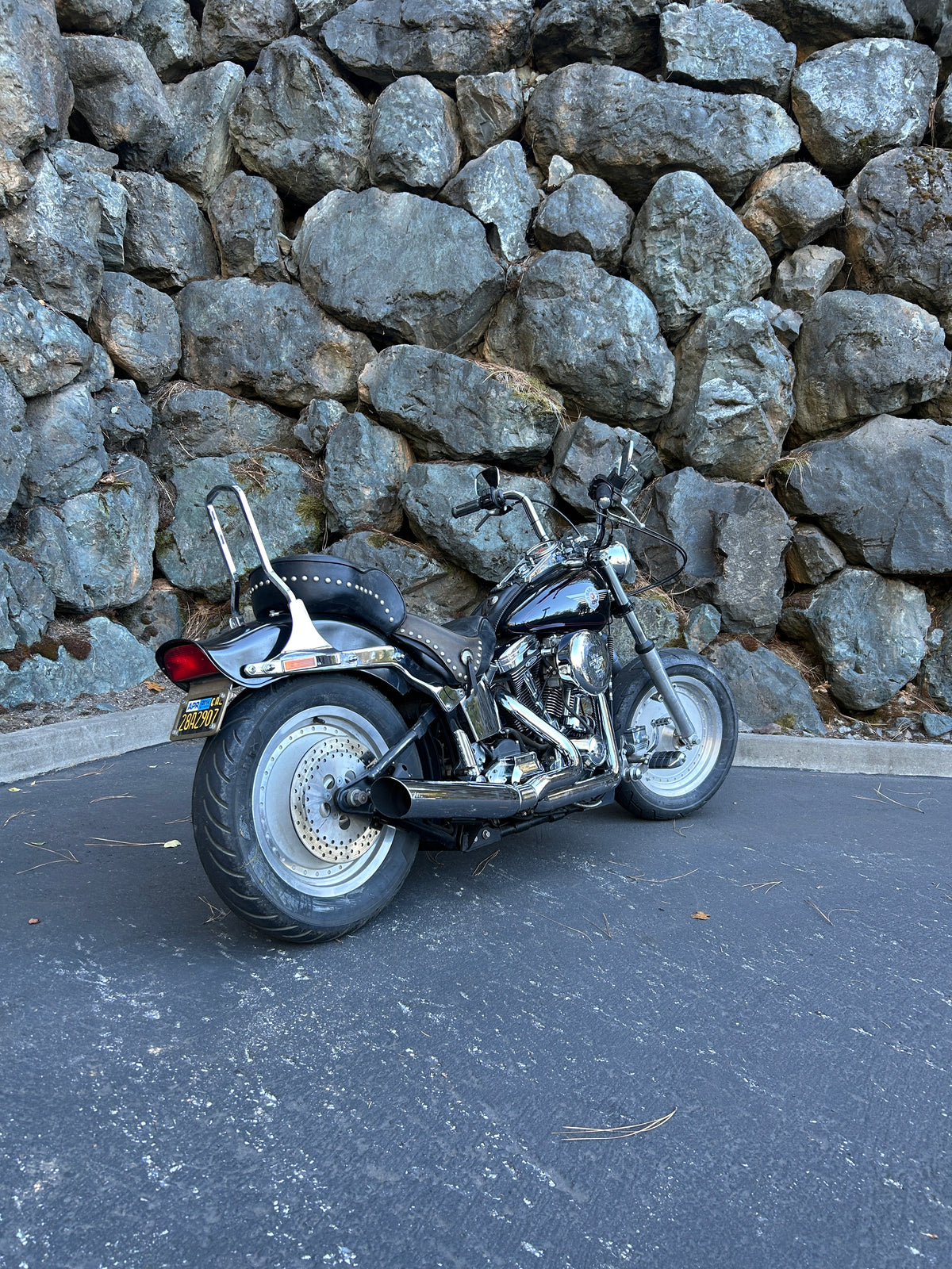 1986 Harley Davidson Softail w/ Revtech 110" & Original Engine