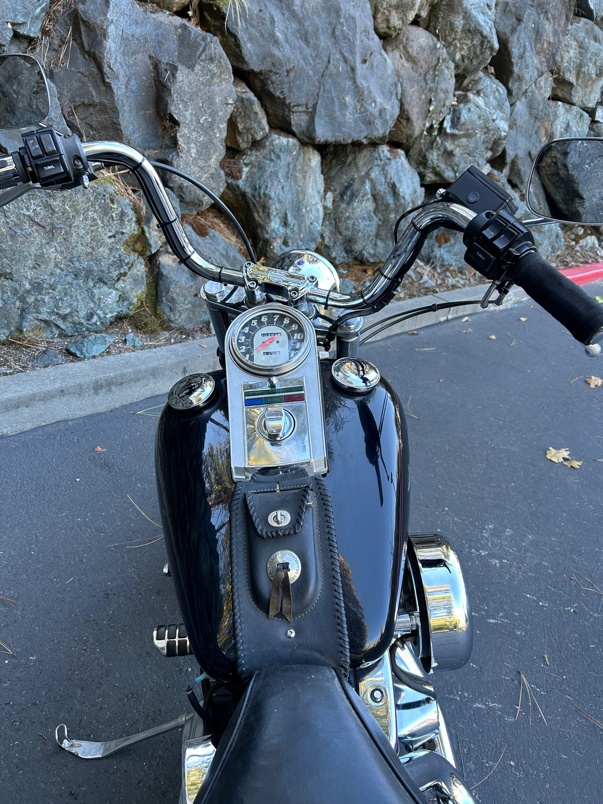 1986 Harley Davidson Softail w/ Revtech 110" & Original Engine