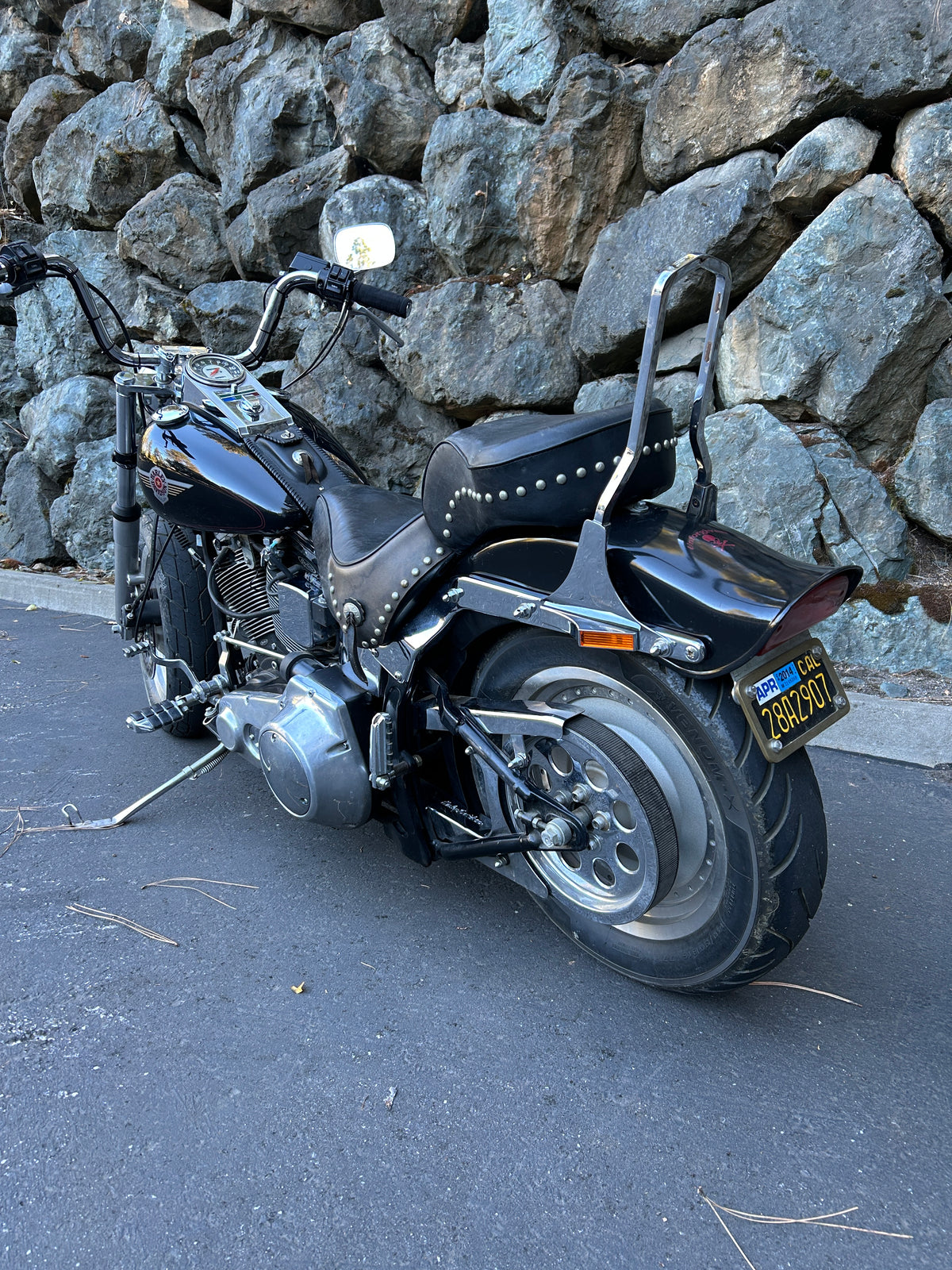 1986 Harley Davidson Softail w/ Revtech 110" & Original Engine