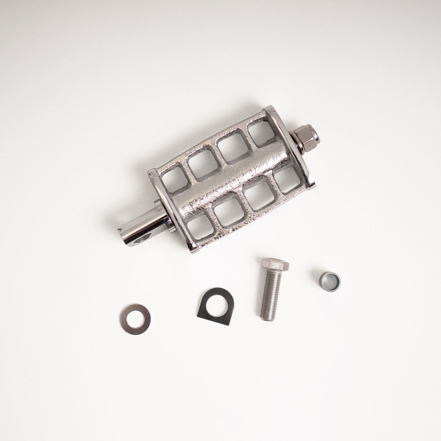 Classic Skeleton Style Chrome Kicker Pedal