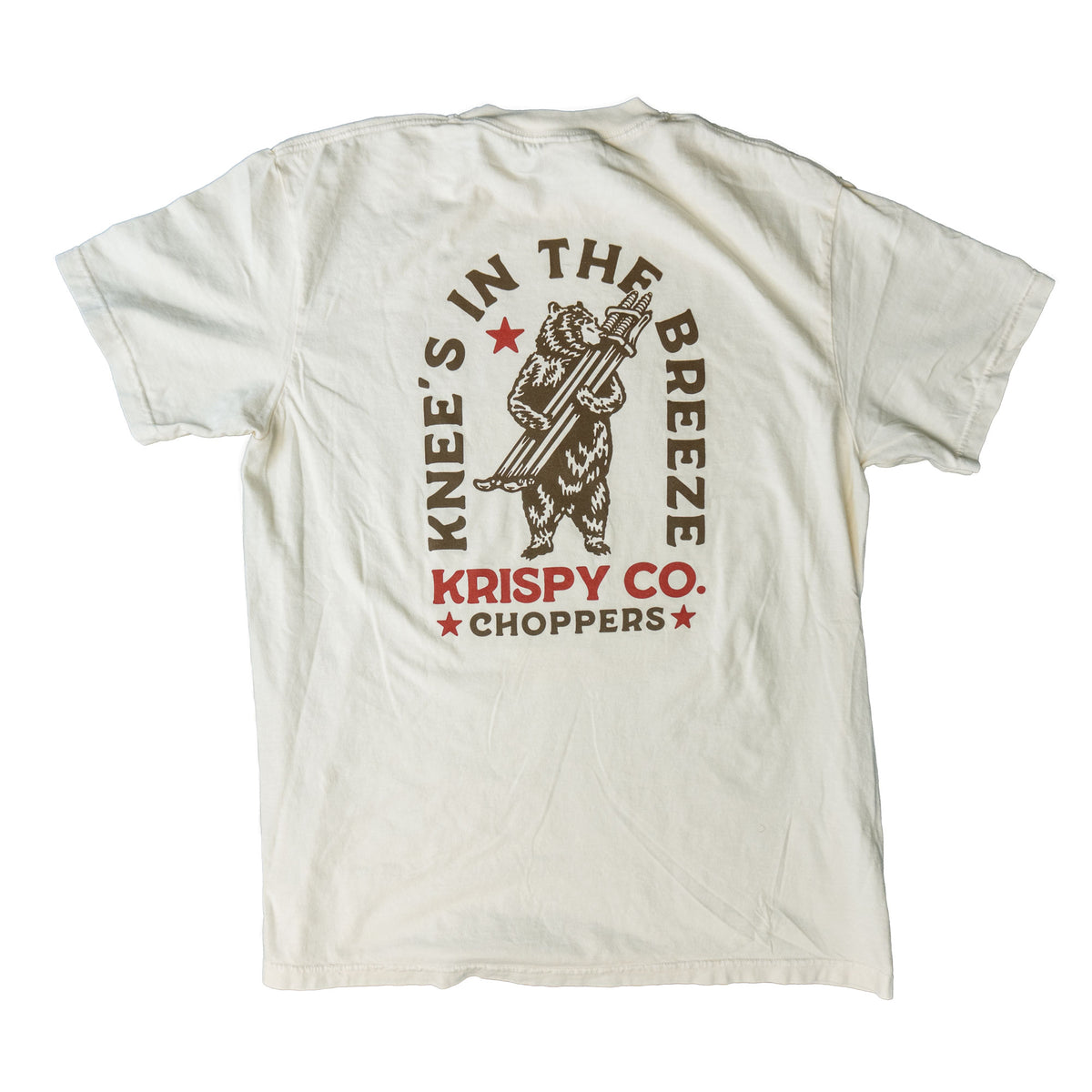 Knees in the Breeze Tee - Off White