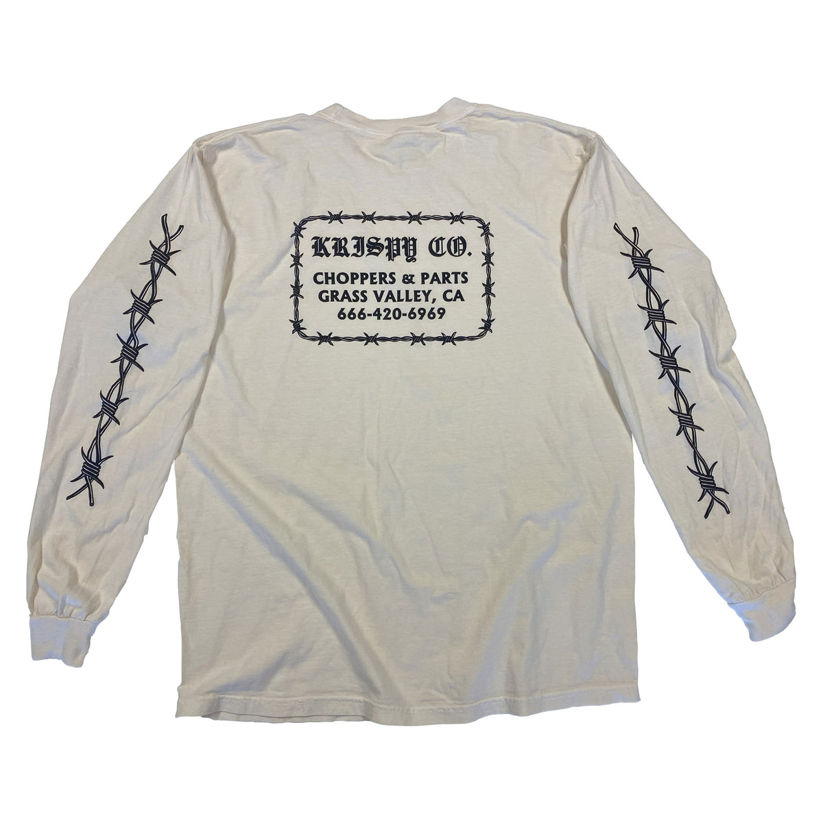 Krispy Co. Shop Long Sleeve - Off White