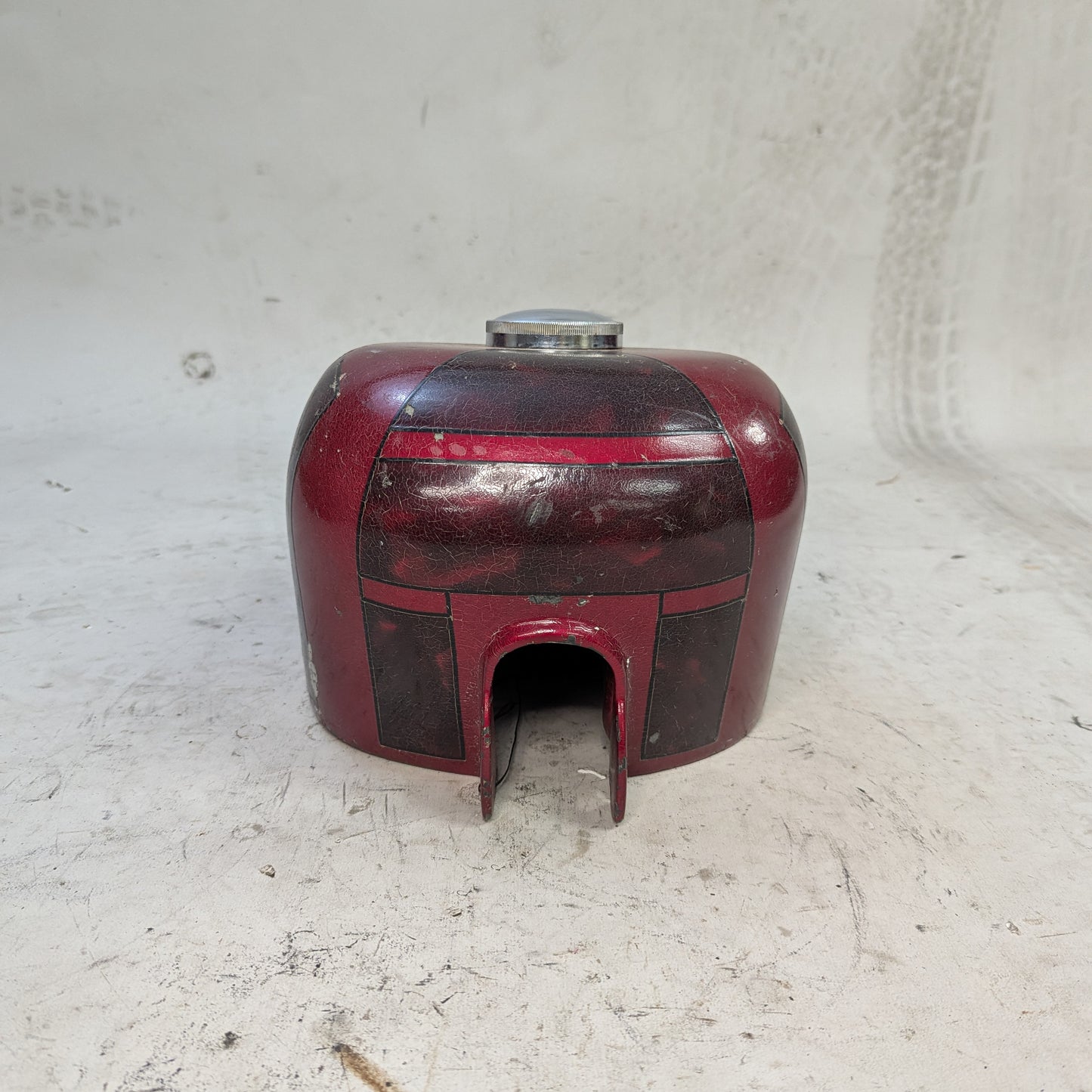 Vintage Fiberglass Sporty Gas Tank