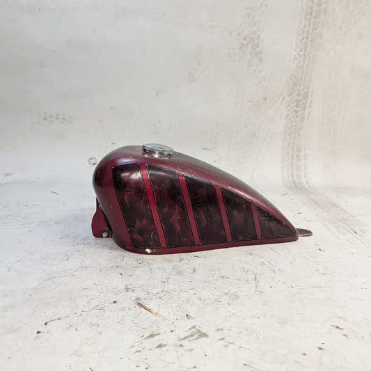 Vintage Fiberglass Sporty Gas Tank