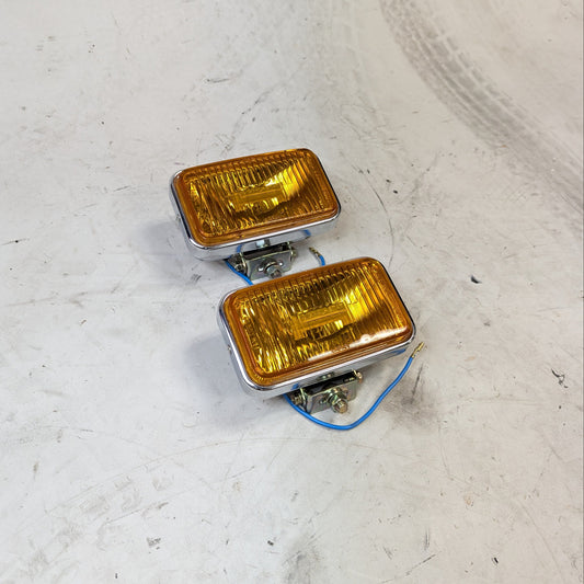 NOS Rectangle Signal-Stat Dual Headlights