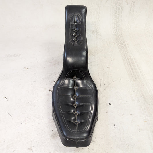 E&S Coach & Saddlery Extraordinaire Drag Specialties 2 Up Rigid Seat Harley