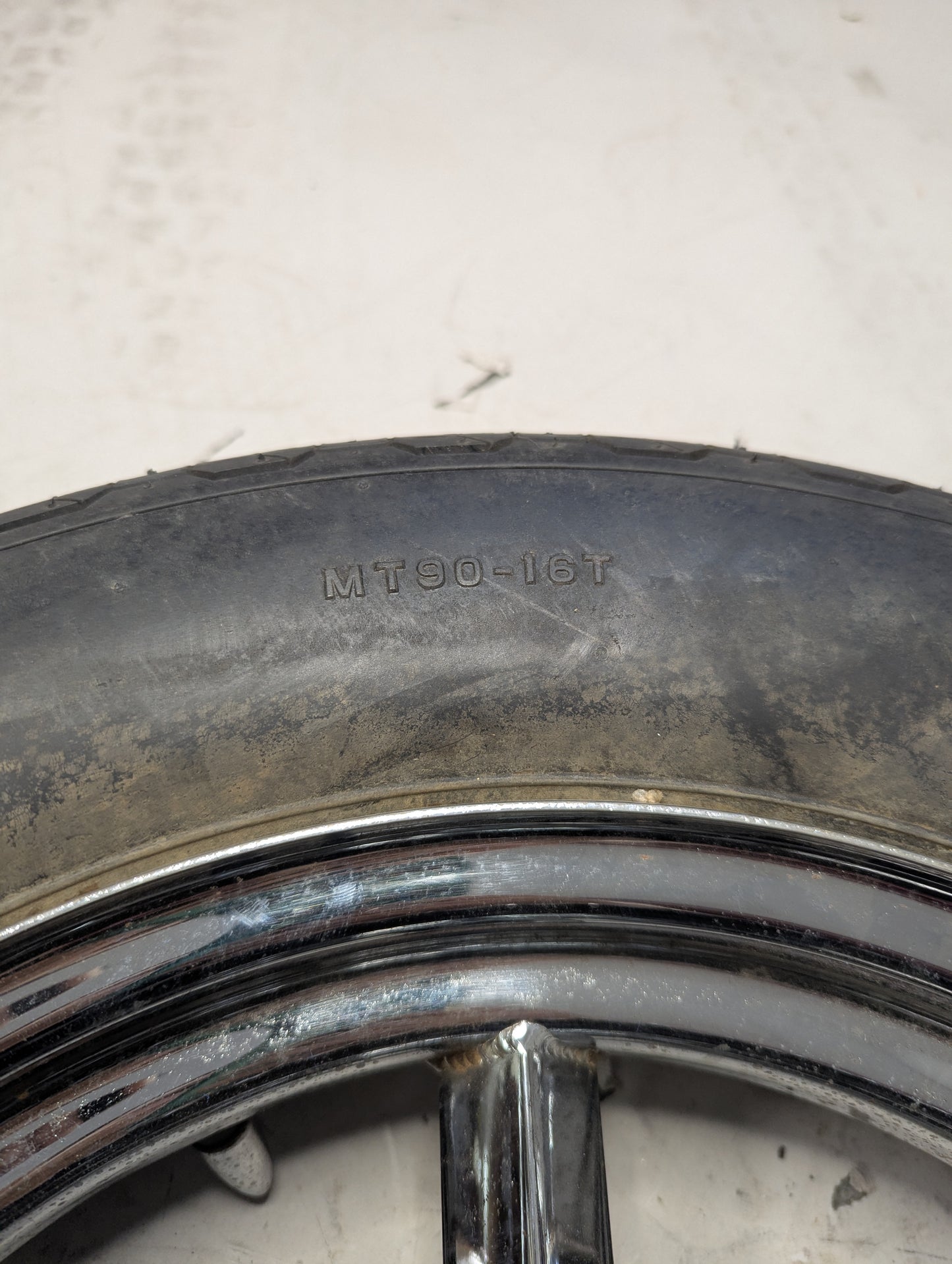 16” Rear Invader Wheel - Ironhead Drum Brake Chopper