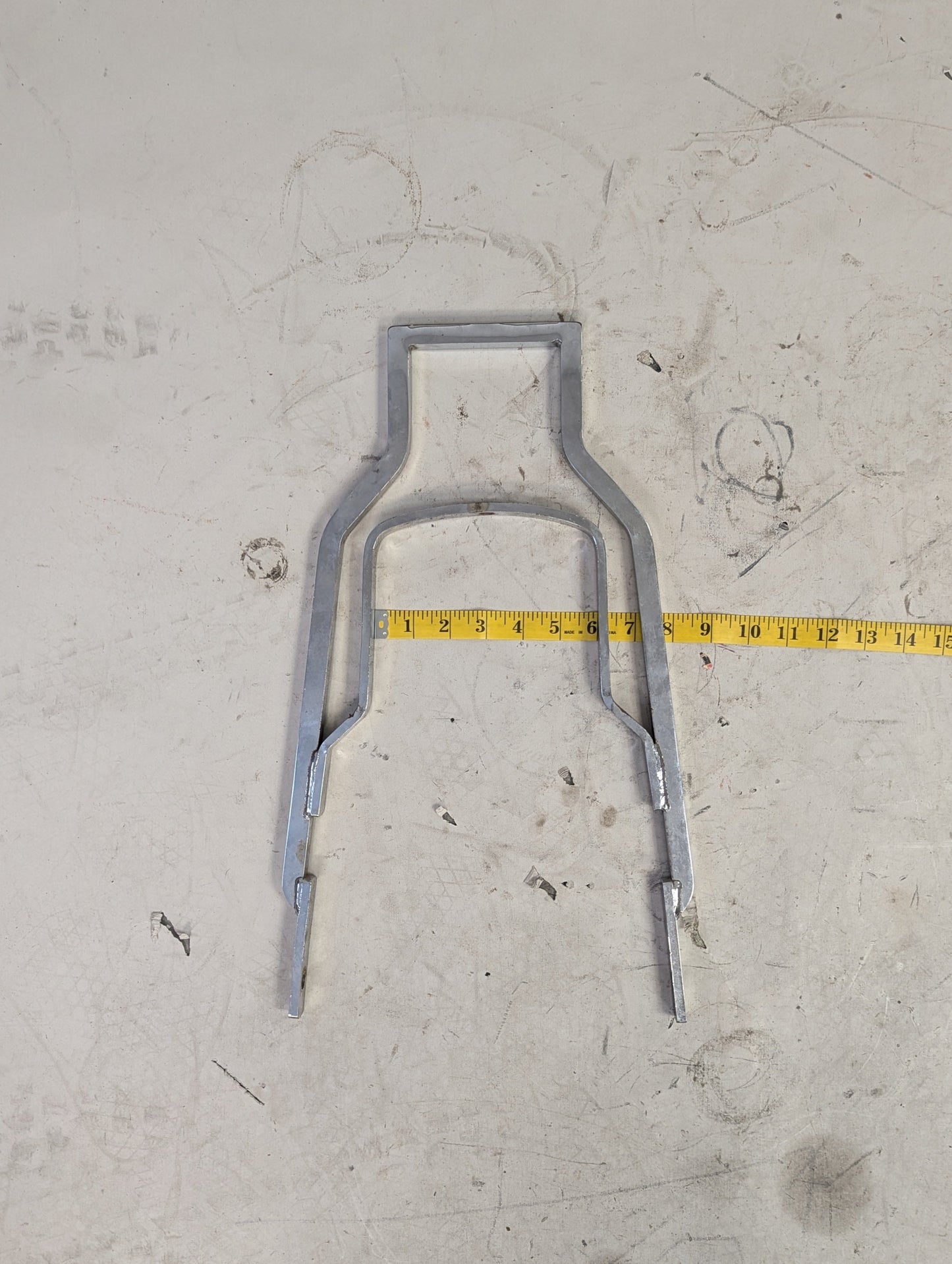 Old Shorty Square Top Sissy Bar