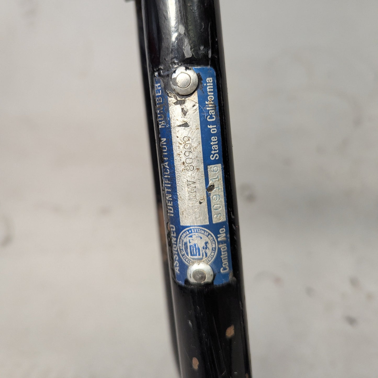 Harley Davidson 66-69 Shovelhead Frame w/ Title