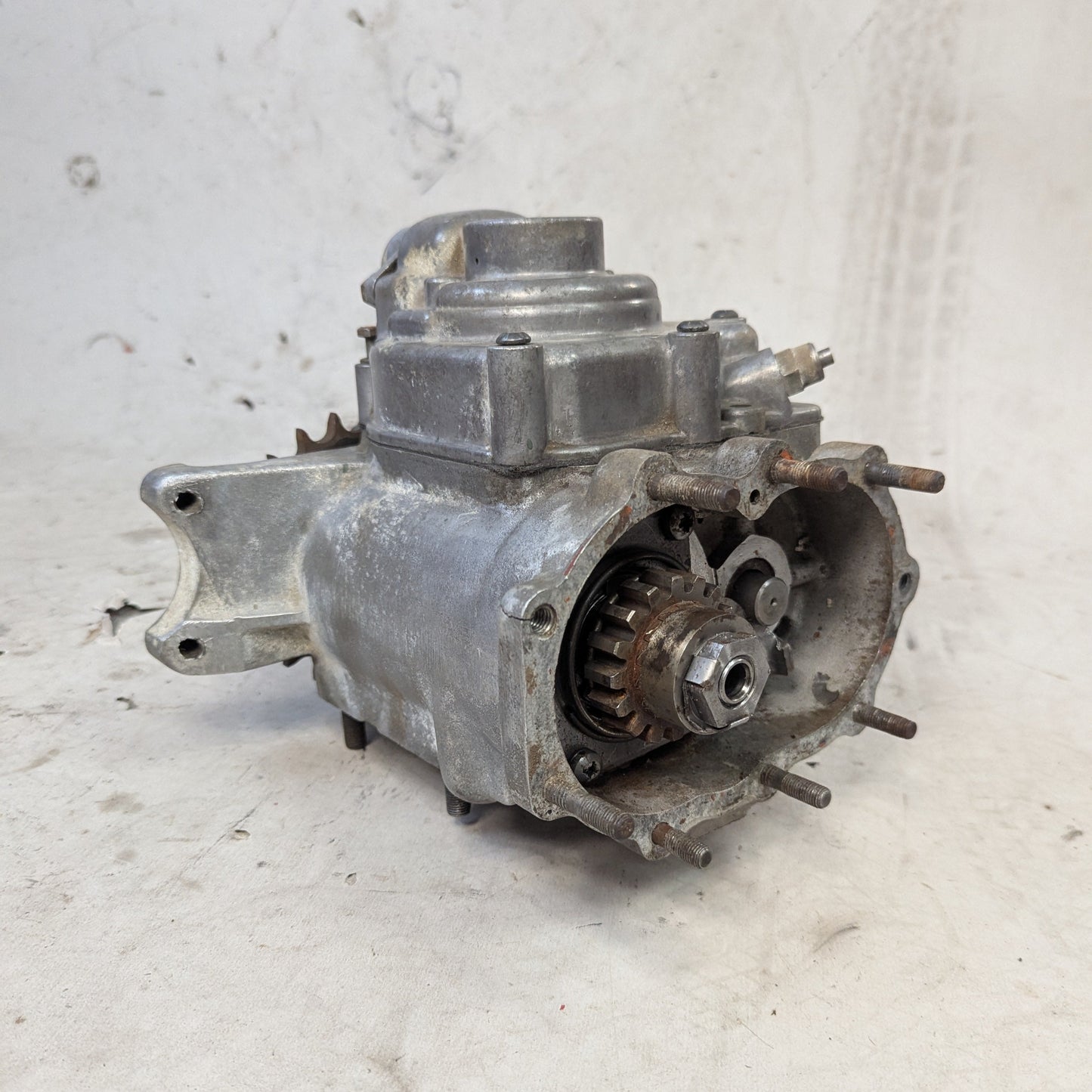 Harley Davidson Shovelhead Rotary Top Cow Pie 4-Speed Transmission