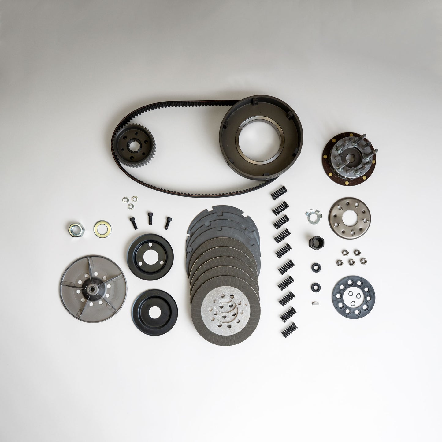 Complete 1.5" Open Belt Drive Kit for Big Twins with 4 Speed Transmissions