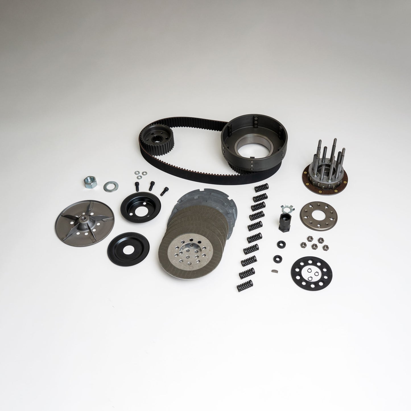 Complete 1.5" Open Belt Drive Kit for Big Twins with 4 Speed Transmissions