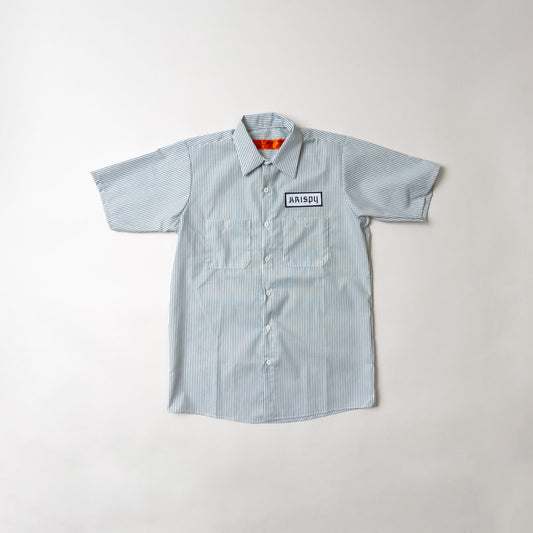 Red Kap Work Shirt - White/Green