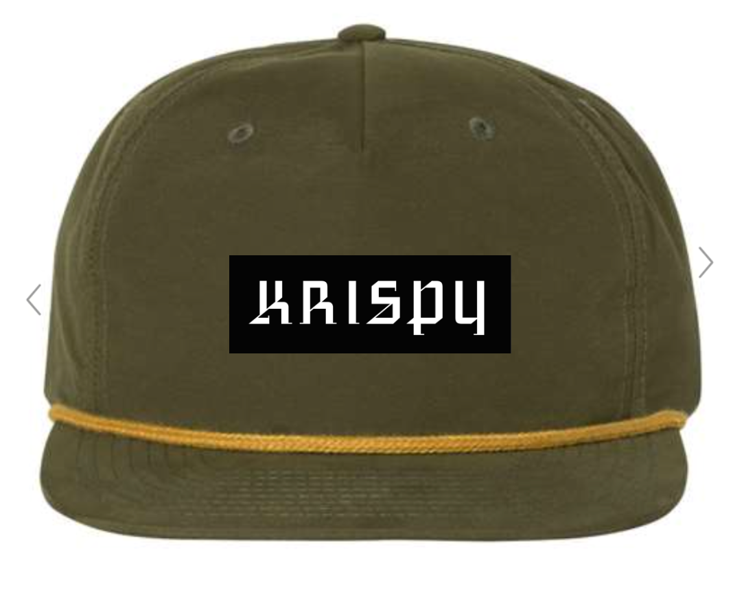 Krispy Rope Hat - Olive