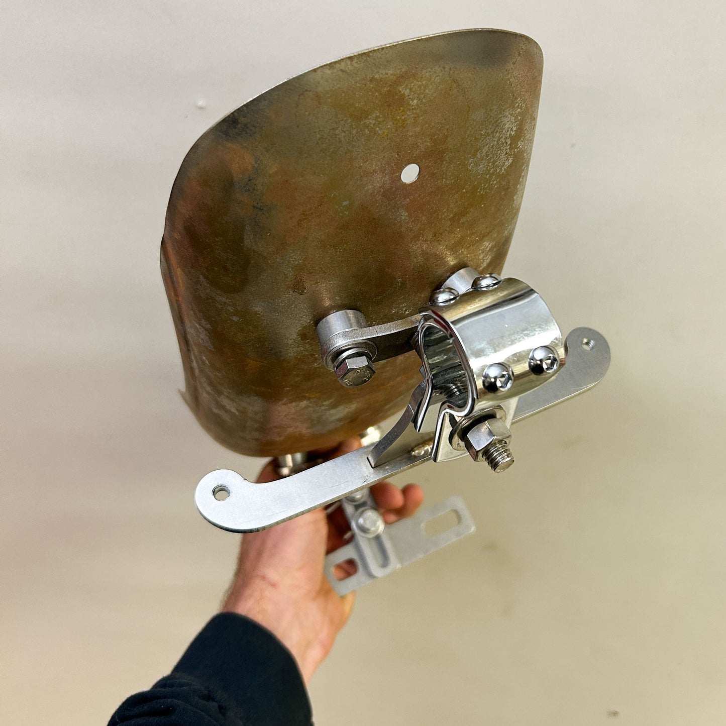 Softail Oil Tank Rear Bracket for Hardtail
